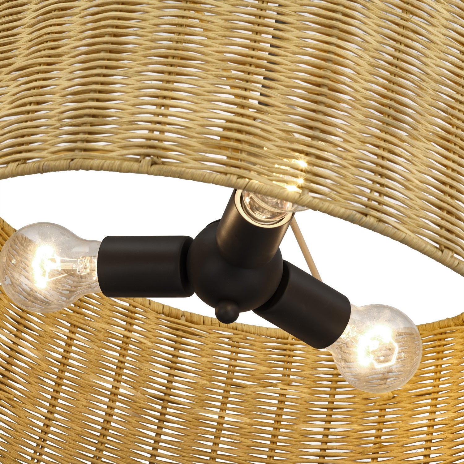 Livex Lighting - 60043-07 - Three Light Chandelier - Weavington - Bronze
