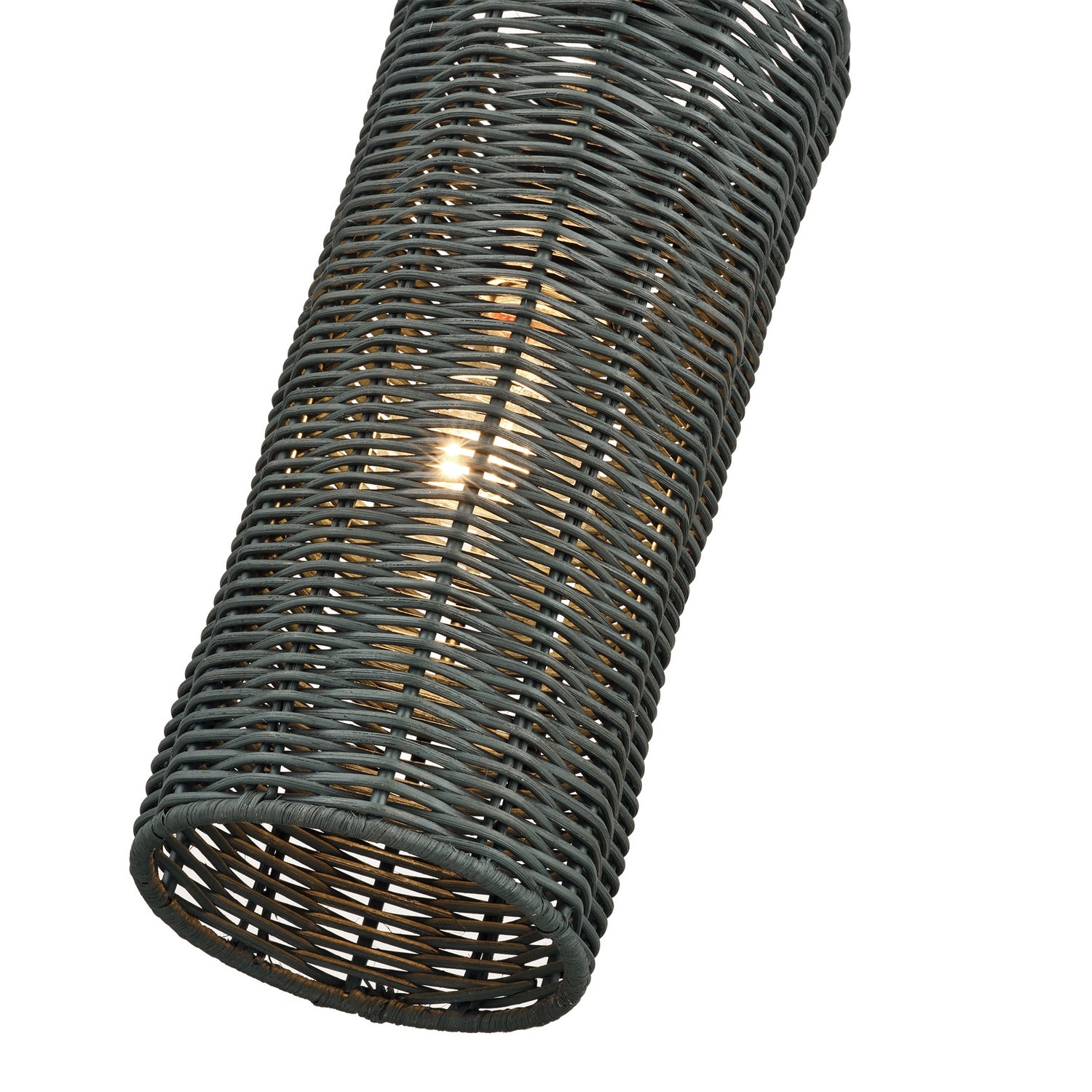 Livex Lighting - 60111-04 - One Light Mini Pendant - Weavington - Black