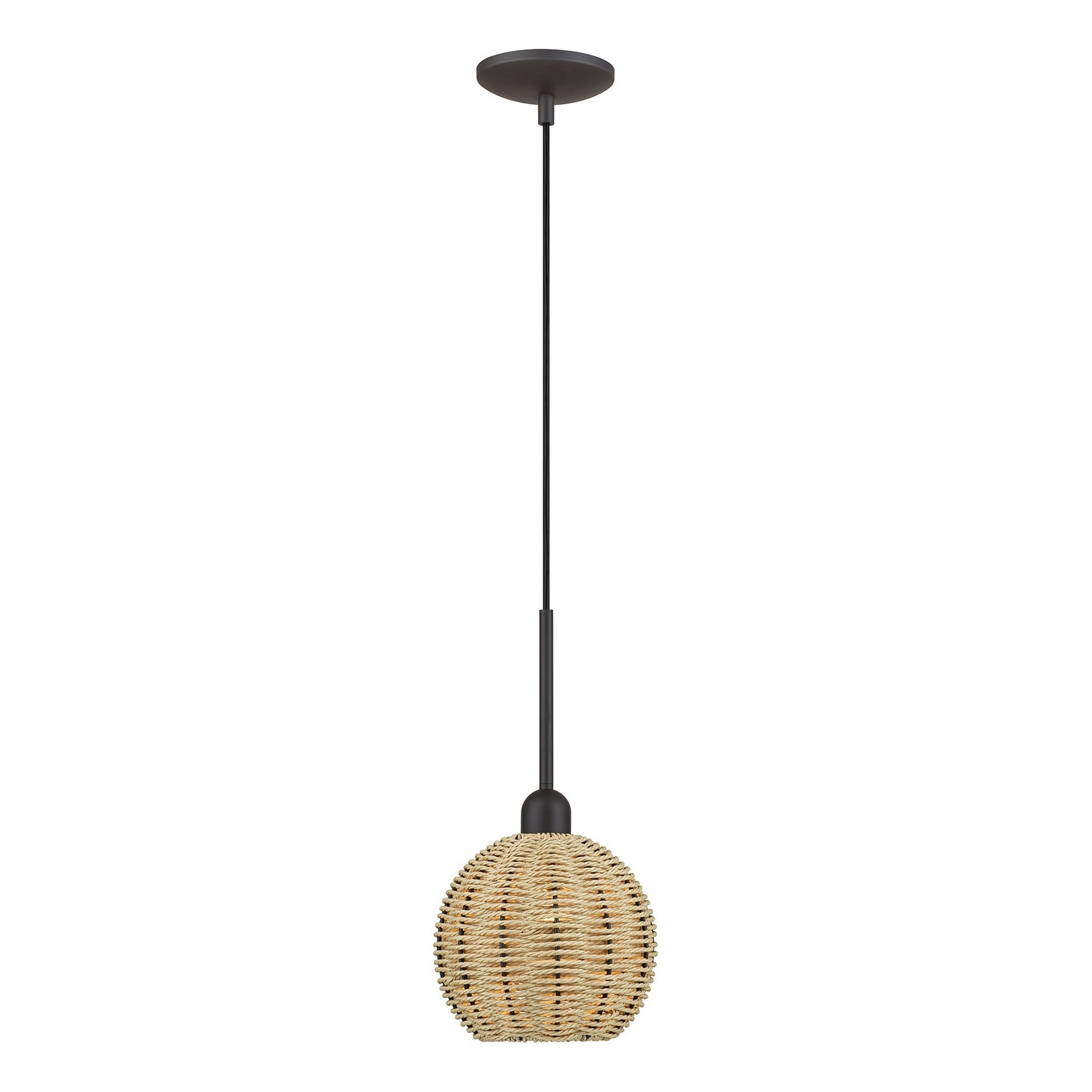 Livex Lighting - 60201-07 - One Light Mini Pendant - Summervine - Bronze