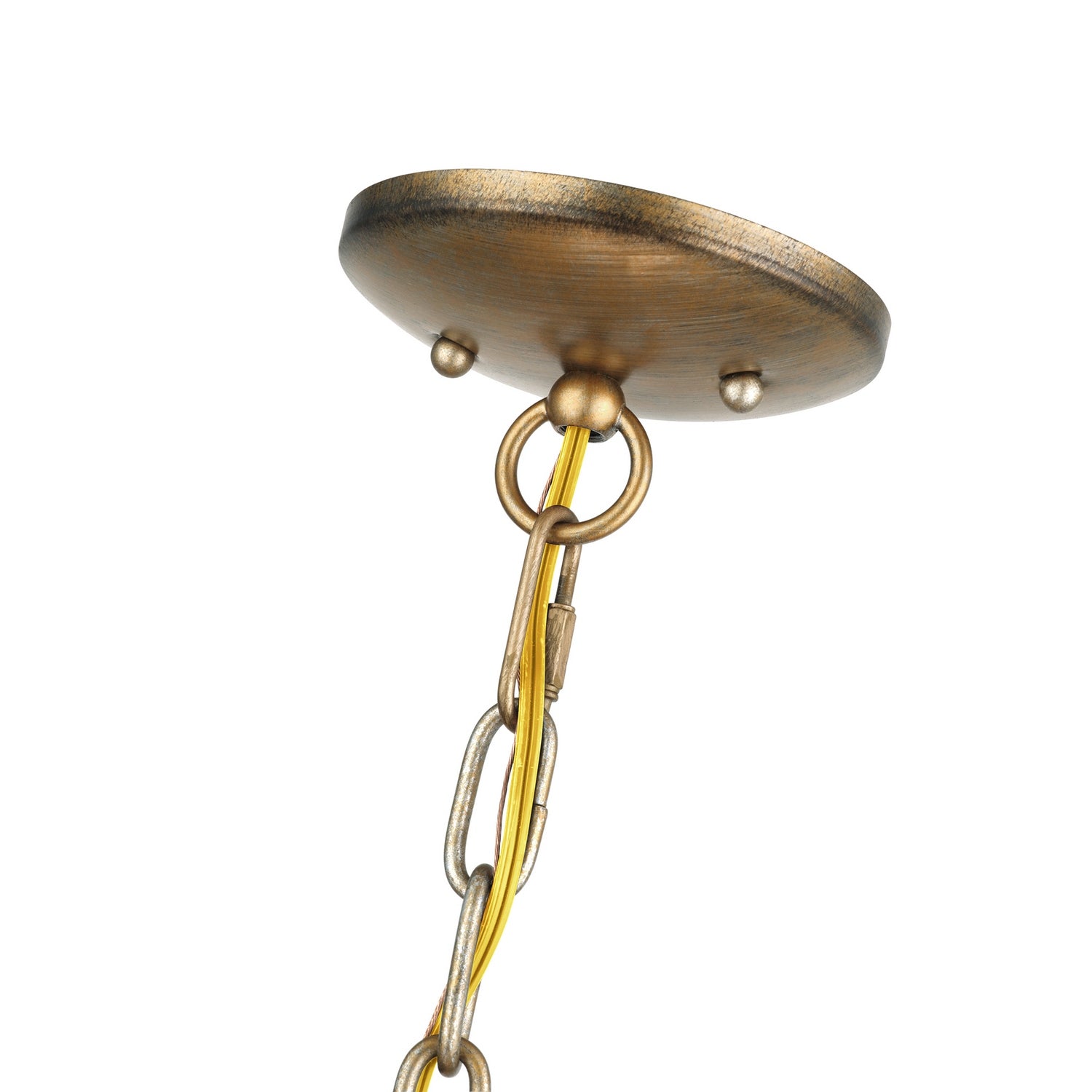 Livex Lighting - 60204-48 - Three Light Chandelier - Summervine - Antique Gold Leaf