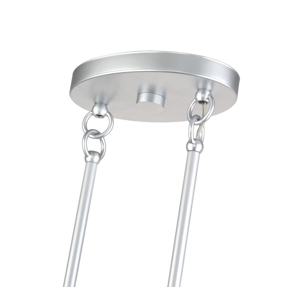 Livex Lighting - 60235-81 - Four Light Linear Chandelier - Acordia - Painted Nickel