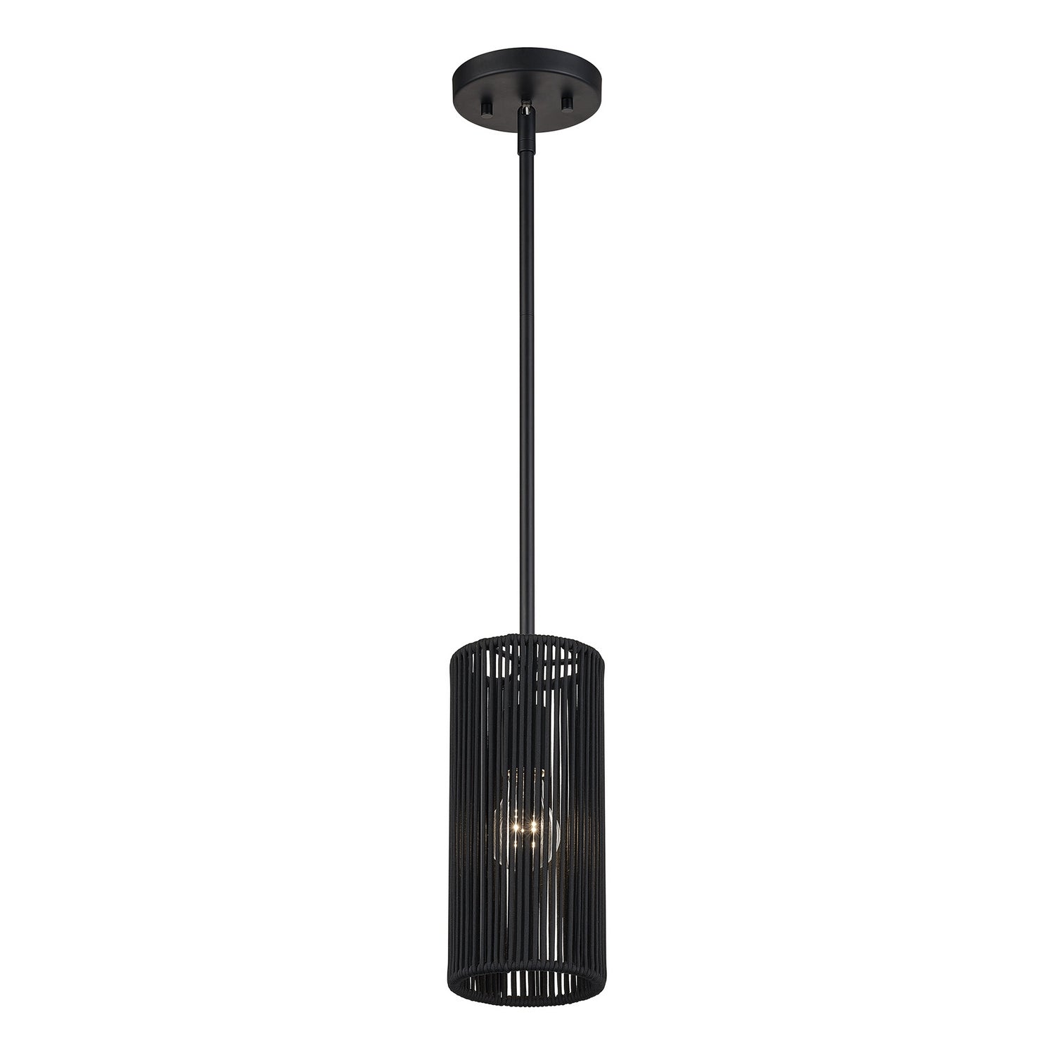 Livex Lighting - 60241-04 - One Light Mini Pendant - Acordia - Black