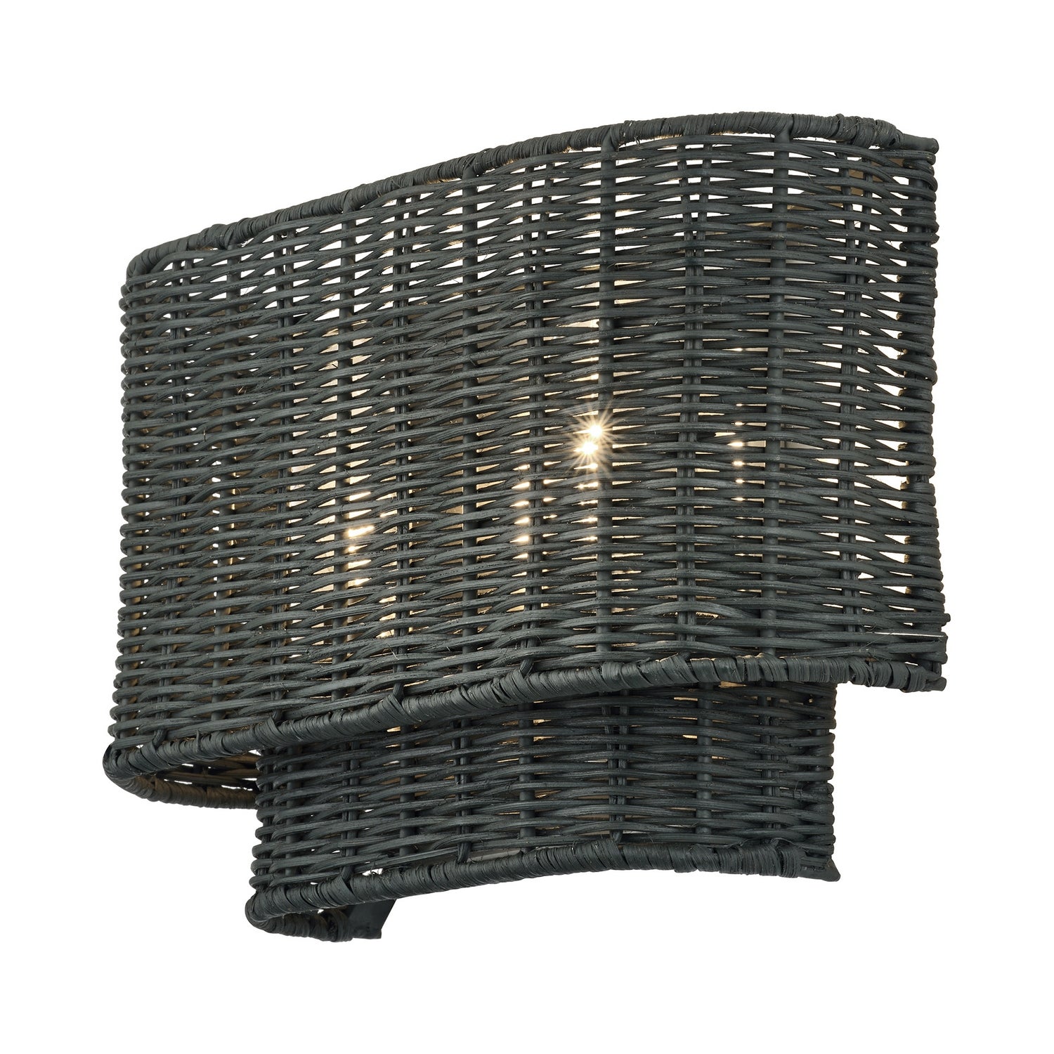 Livex Lighting - 60431-91 - Two Light Wall Sconce - Weavington - Brushed Nickel