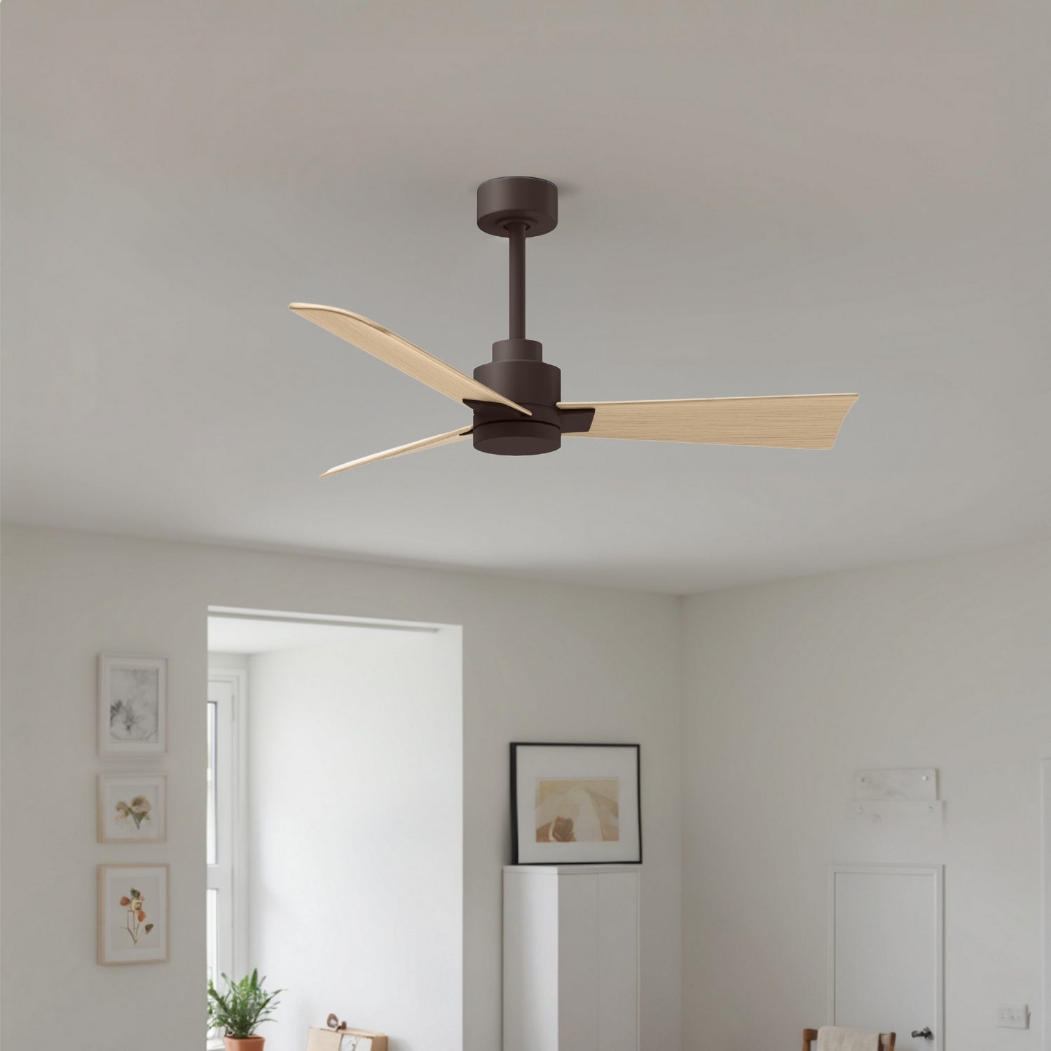 Matthews Fan Company - AK-TB-LM-42 - 42" Ceiling Fan - Alessandra - Textured Bronze