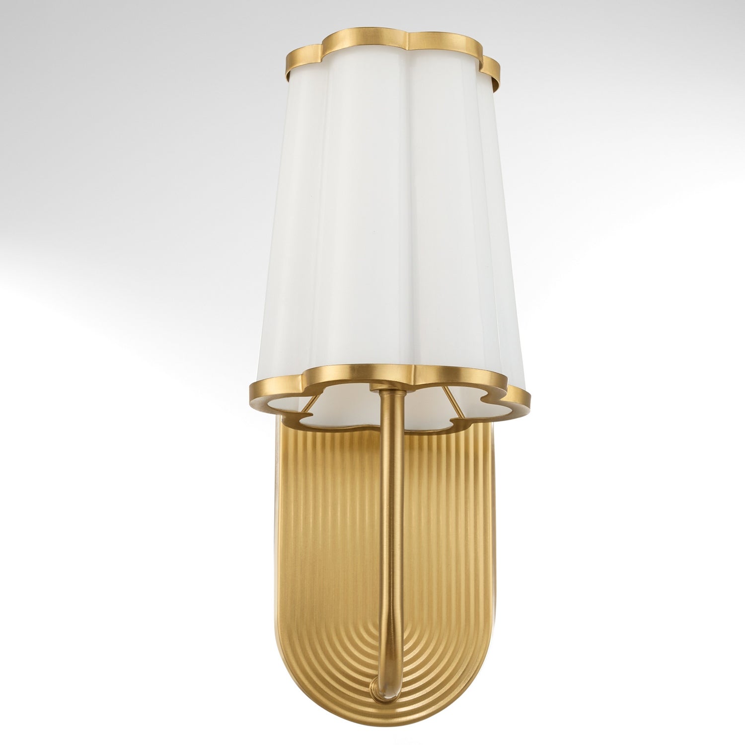 Quorum - 5229-1-80 - One Light Wall Mount - Belinder - Aged Brass