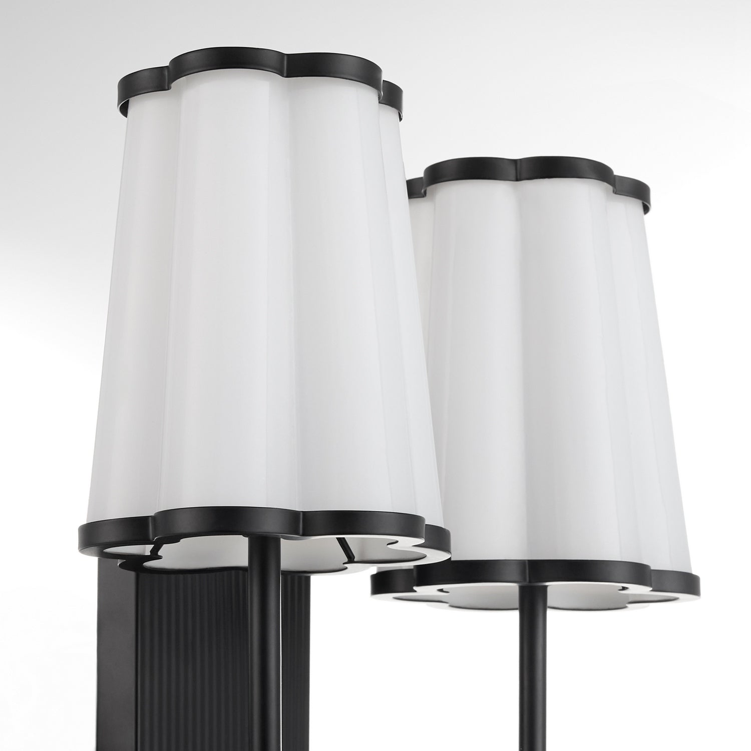 Quorum - 5229-2-59 - Two Light Wall Mount - Belinder - Matte Black