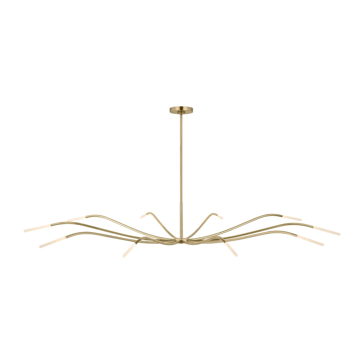 Visual Comfort Modern - SLCH81627HABEG - LED Chandelier - Lajos - Hand-Rubbed Antique Brass