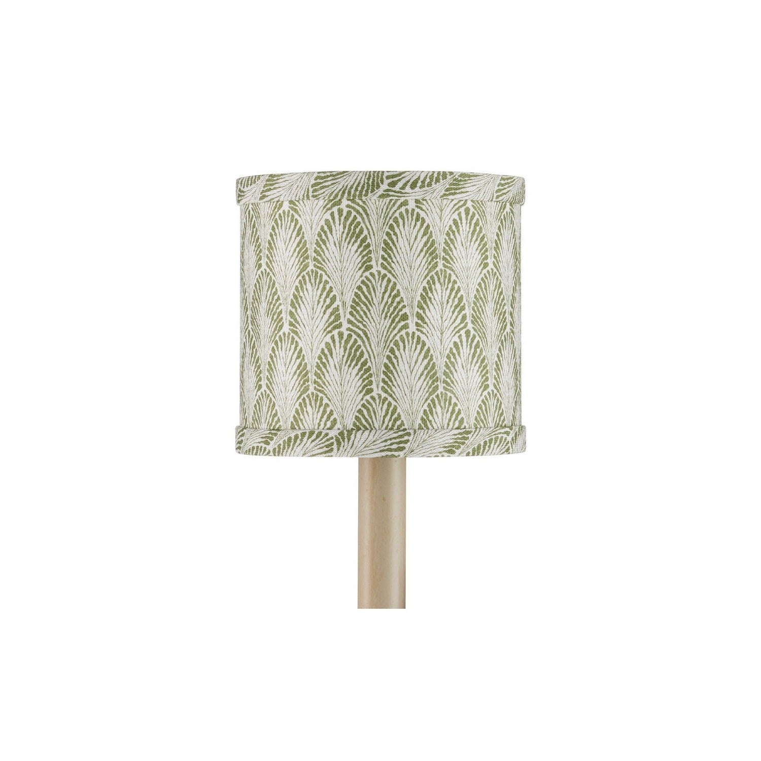 Currey and Company - 0900-0065 - Chandelier Shade - Plume - Green/Ivory