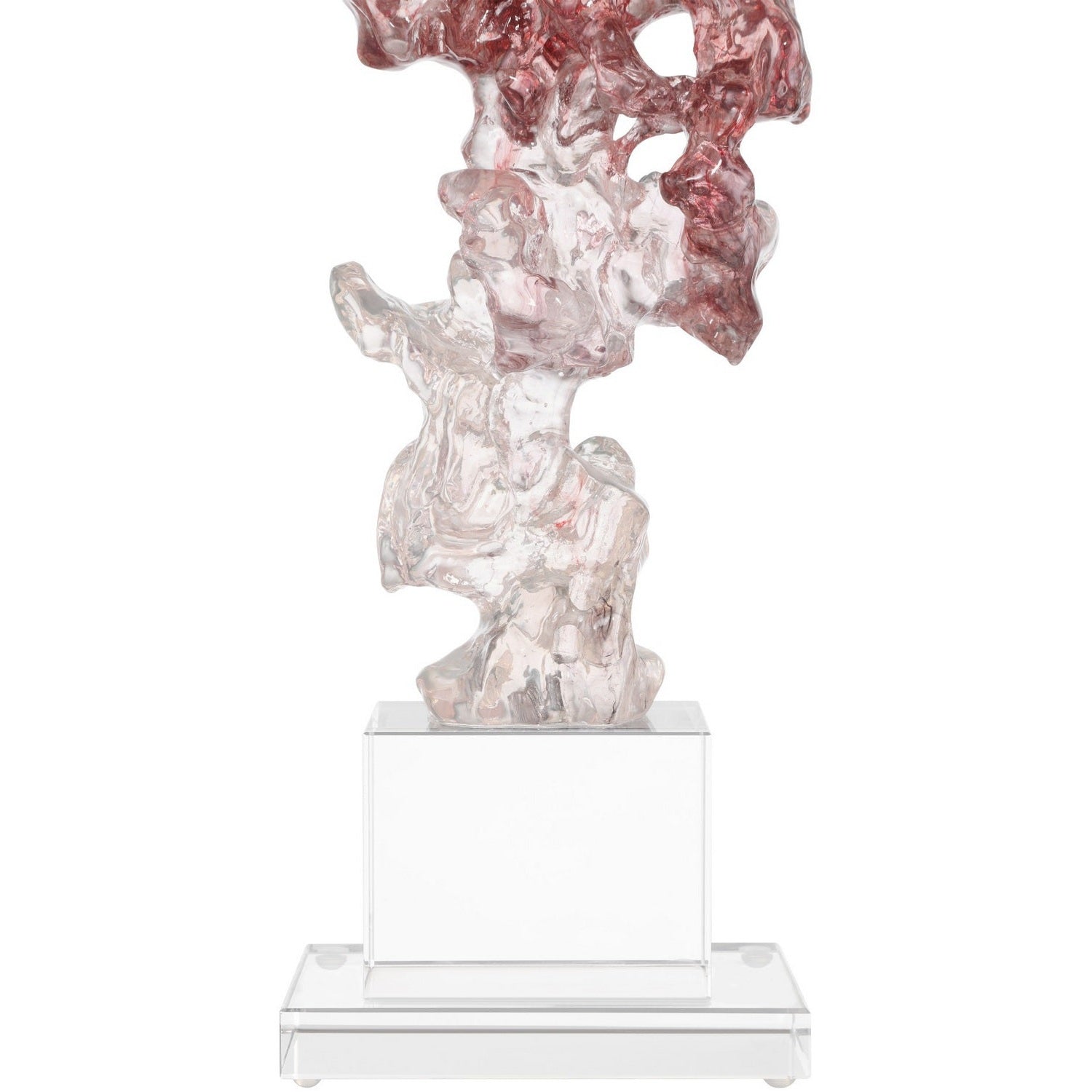 Currey and Company - 1200-0975 - Sculpture - Faux - Purple Pink/Clear
