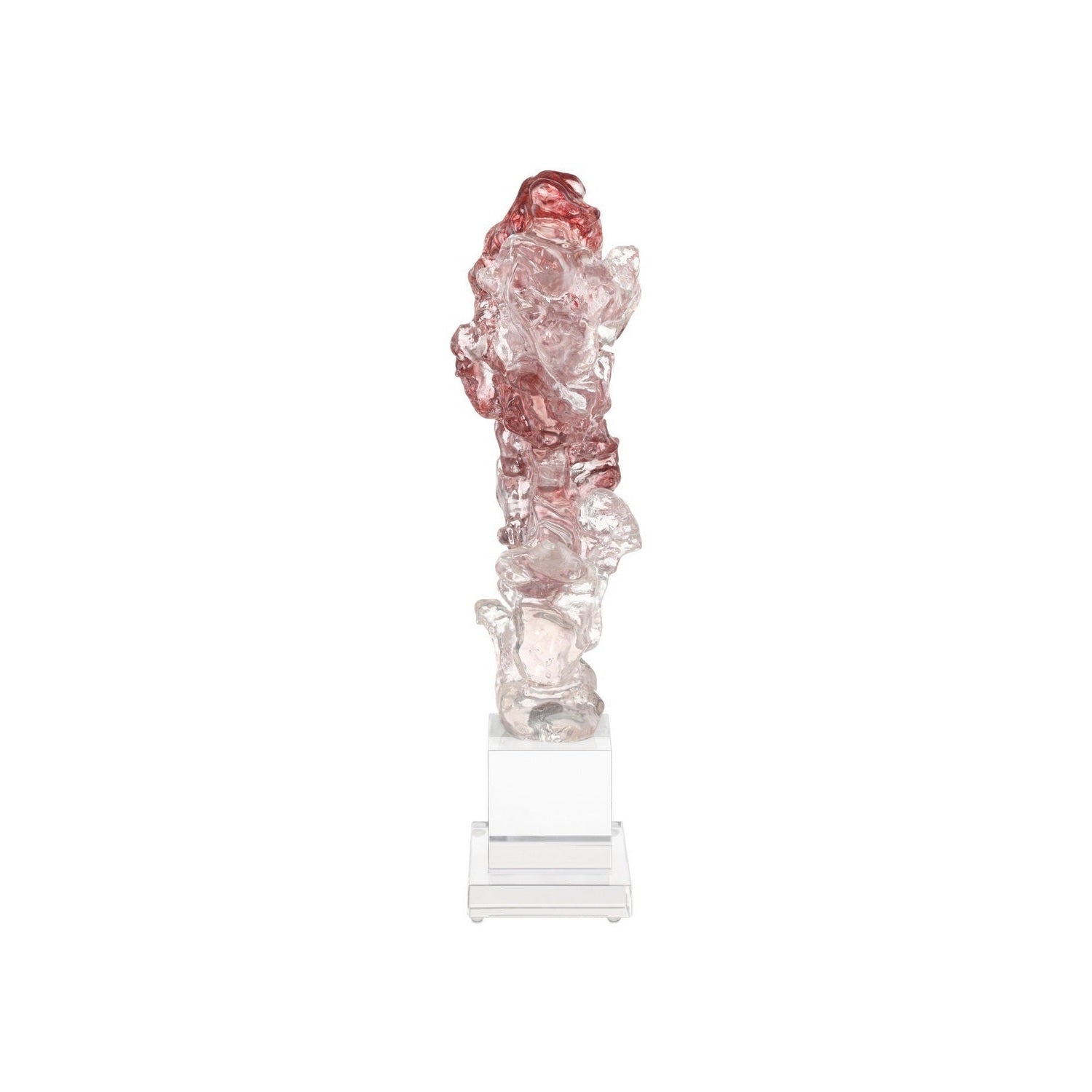 Currey and Company - 1200-0975 - Sculpture - Faux - Purple Pink/Clear