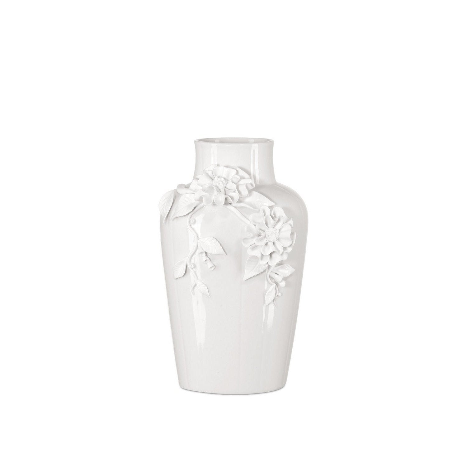Currey and Company - 1200-0985 - Vase - Flower - White