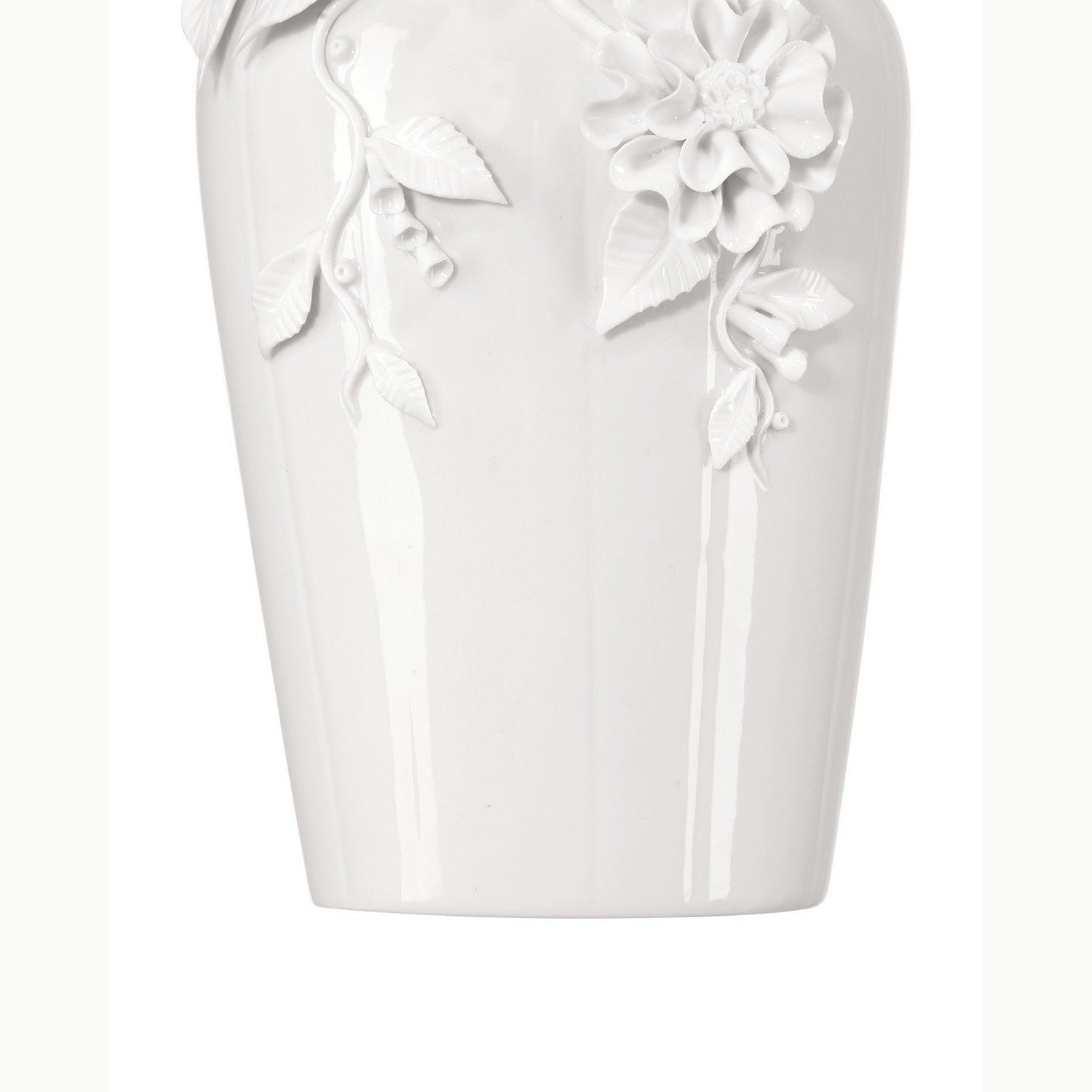 Currey and Company - 1200-0985 - Vase - Flower - White