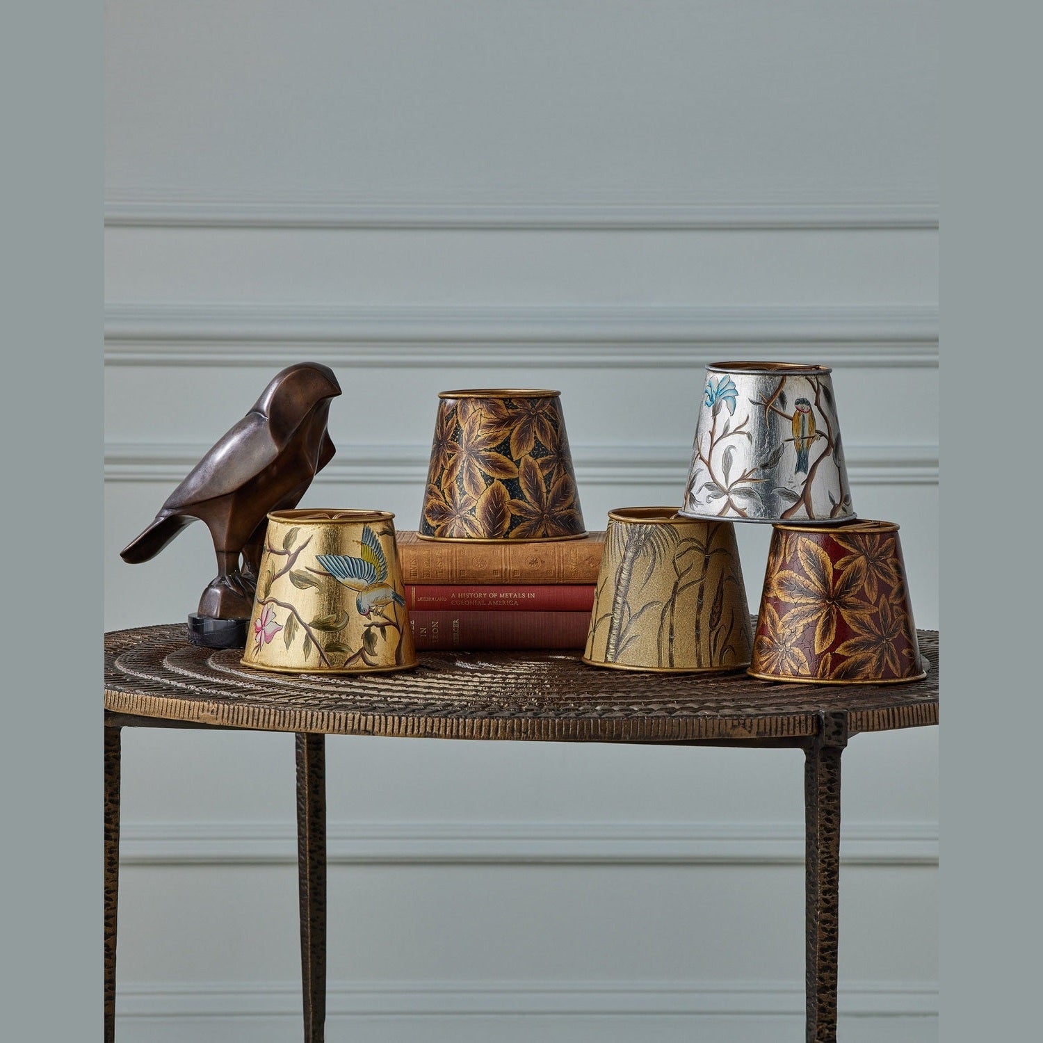 Currey and Company - 1200-1058 - Sculpture - Horus Bird - Dark Brown