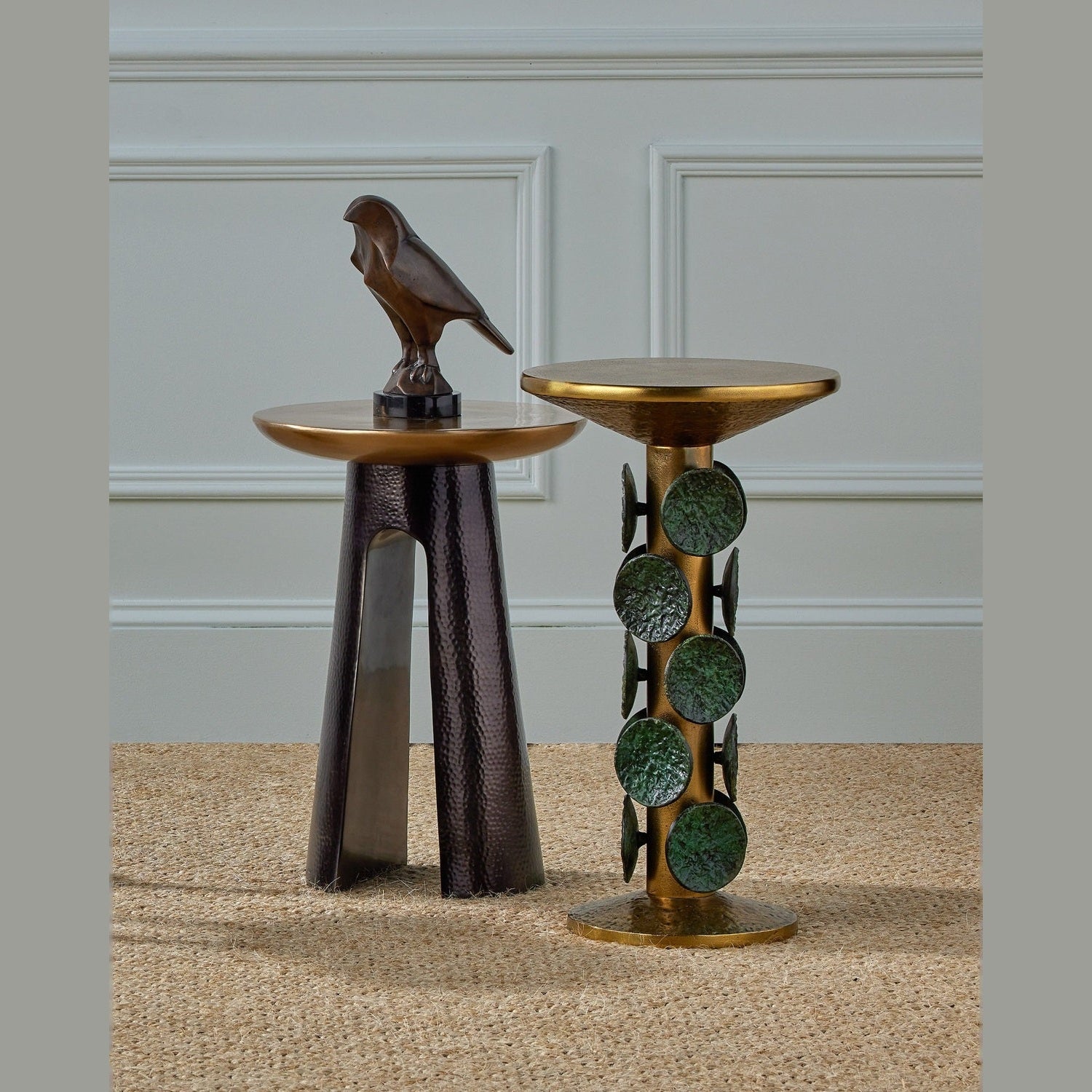 Currey and Company - 1200-1058 - Sculpture - Horus Bird - Dark Brown