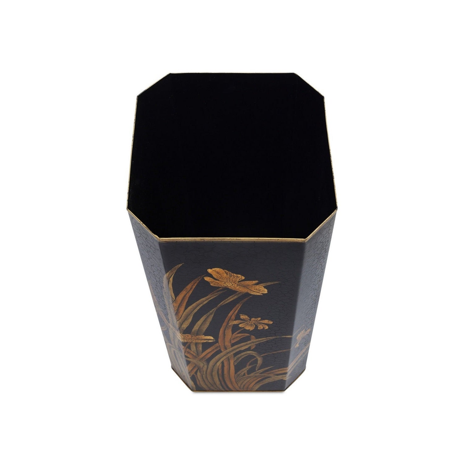 Currey and Company - 1200-1064 - Umbrella Stand - Glasshouse - Black/Gold
