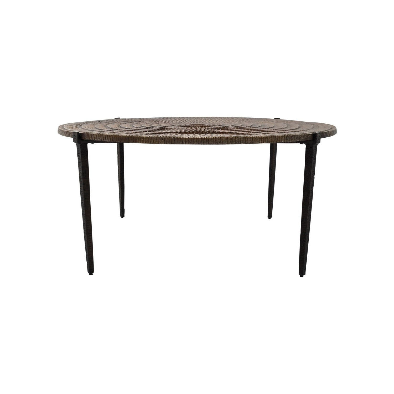 Currey and Company - 4000-0257 - Cocktail Table - Unity - Antique Bronze/Dark Bronze