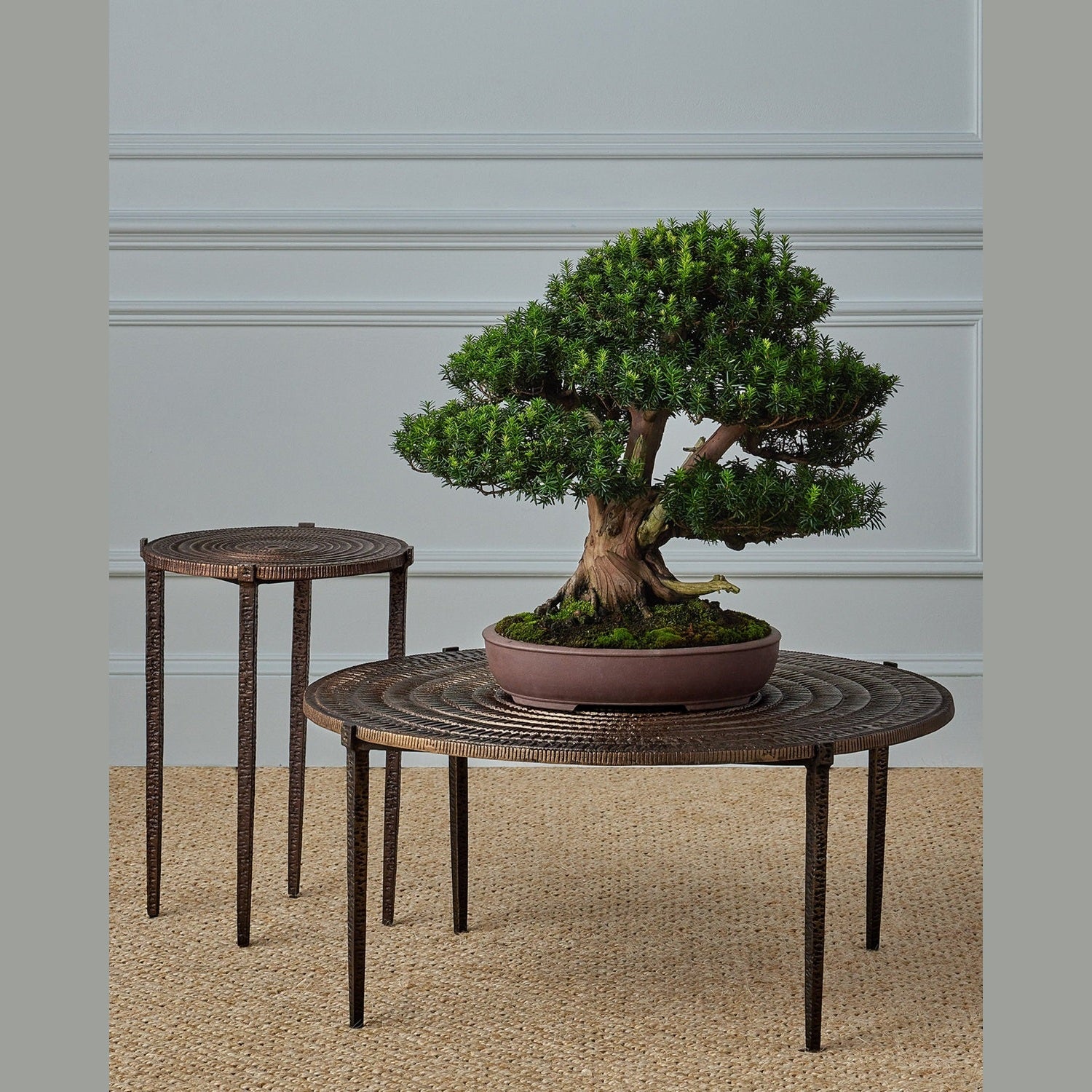 Currey and Company - 4000-0257 - Cocktail Table - Unity - Antique Bronze/Dark Bronze