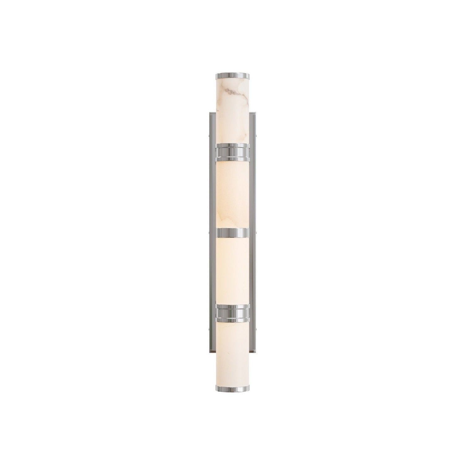 Currey and Company - 5800-0080 - LED Wall Sconce - Brenham - Natural/Nickel