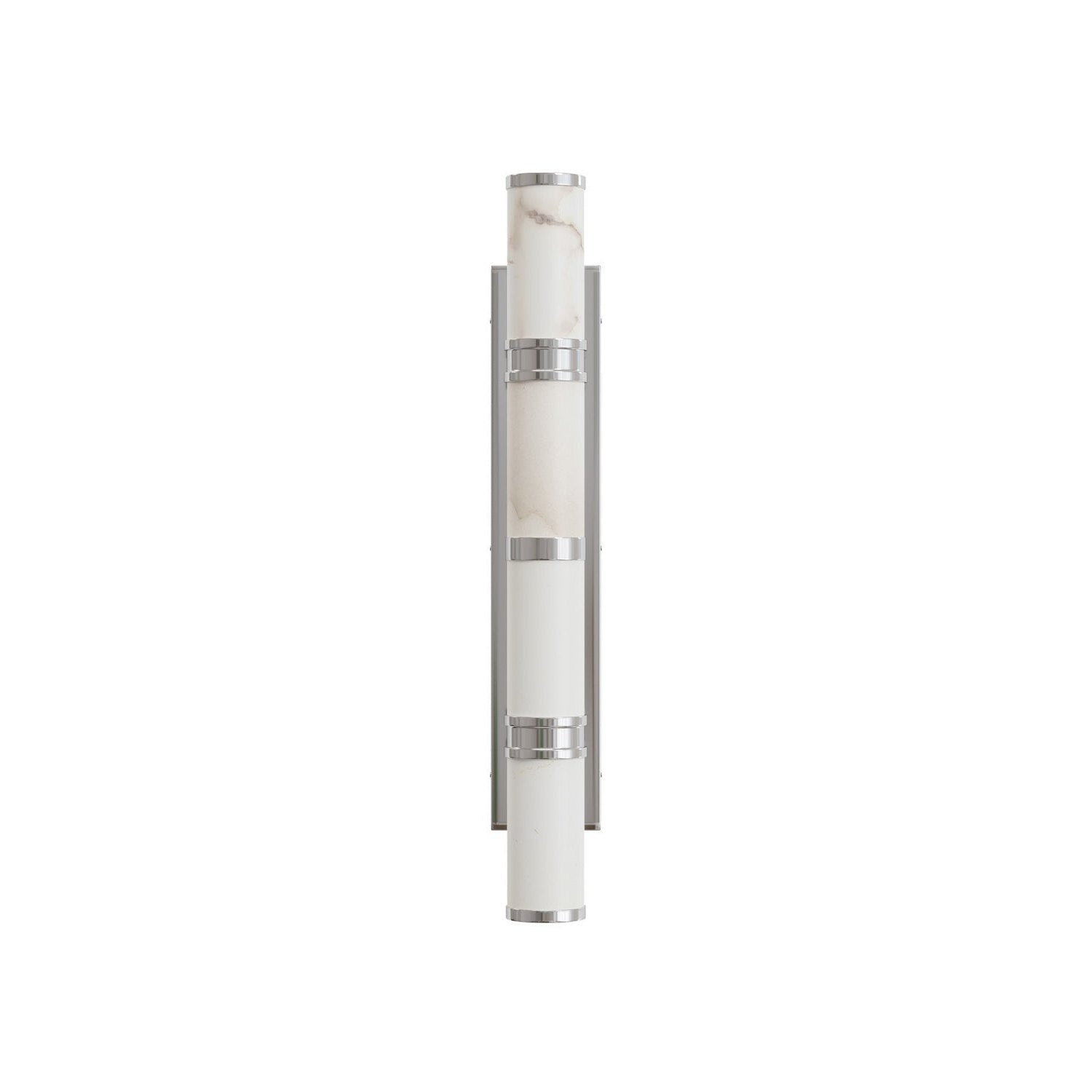 Currey and Company - 5800-0080 - LED Wall Sconce - Brenham - Natural/Nickel