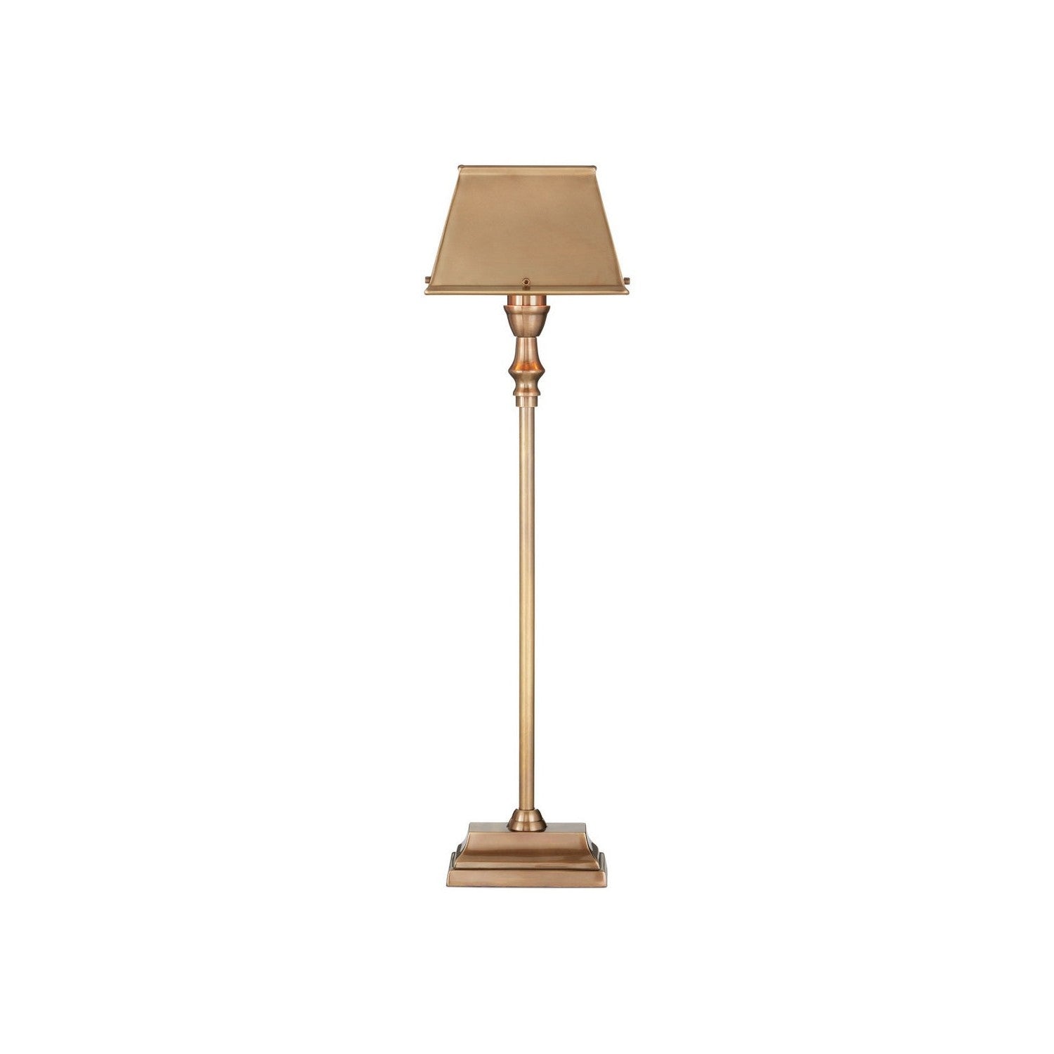 Currey and Company - 6000-1058 - One Light Table Lamp - Geddy - Antique Brass