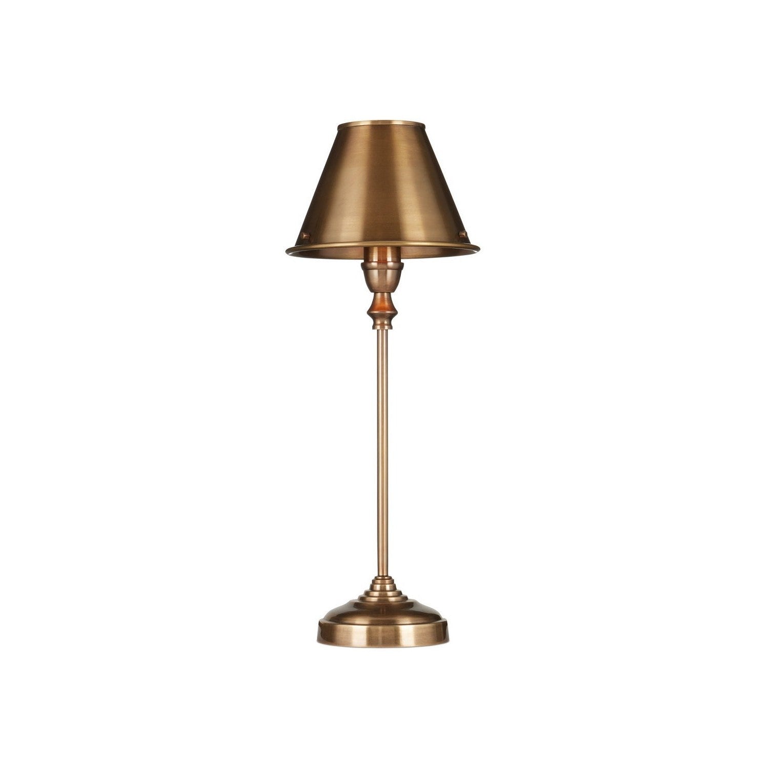Currey and Company - 6000-1059 - One Light Table Lamp - Rowsay - Antique Brass