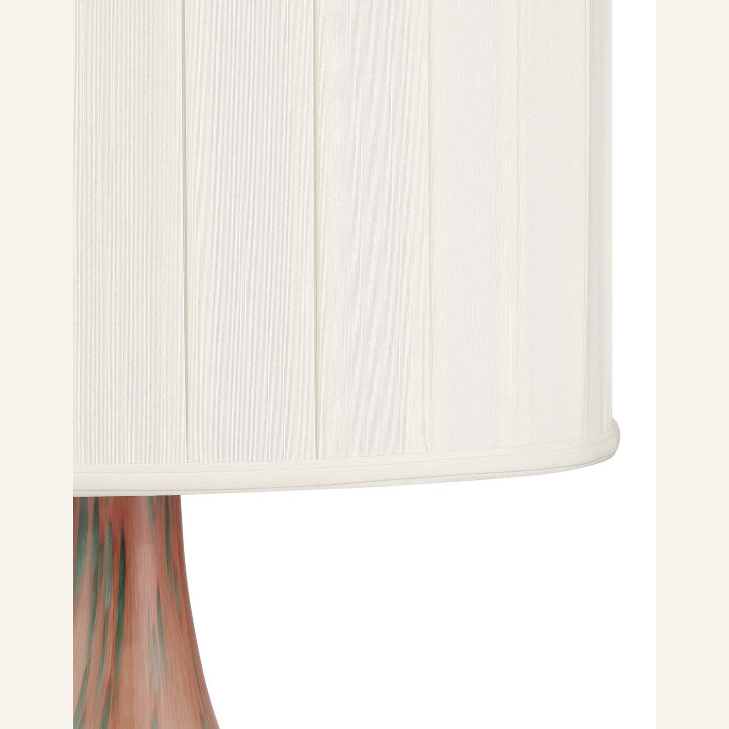 Currey and Company - 6000-1068 - One Light Table Lamp - Brielle - Pale Pink/Green/Brown/Gold Leaf