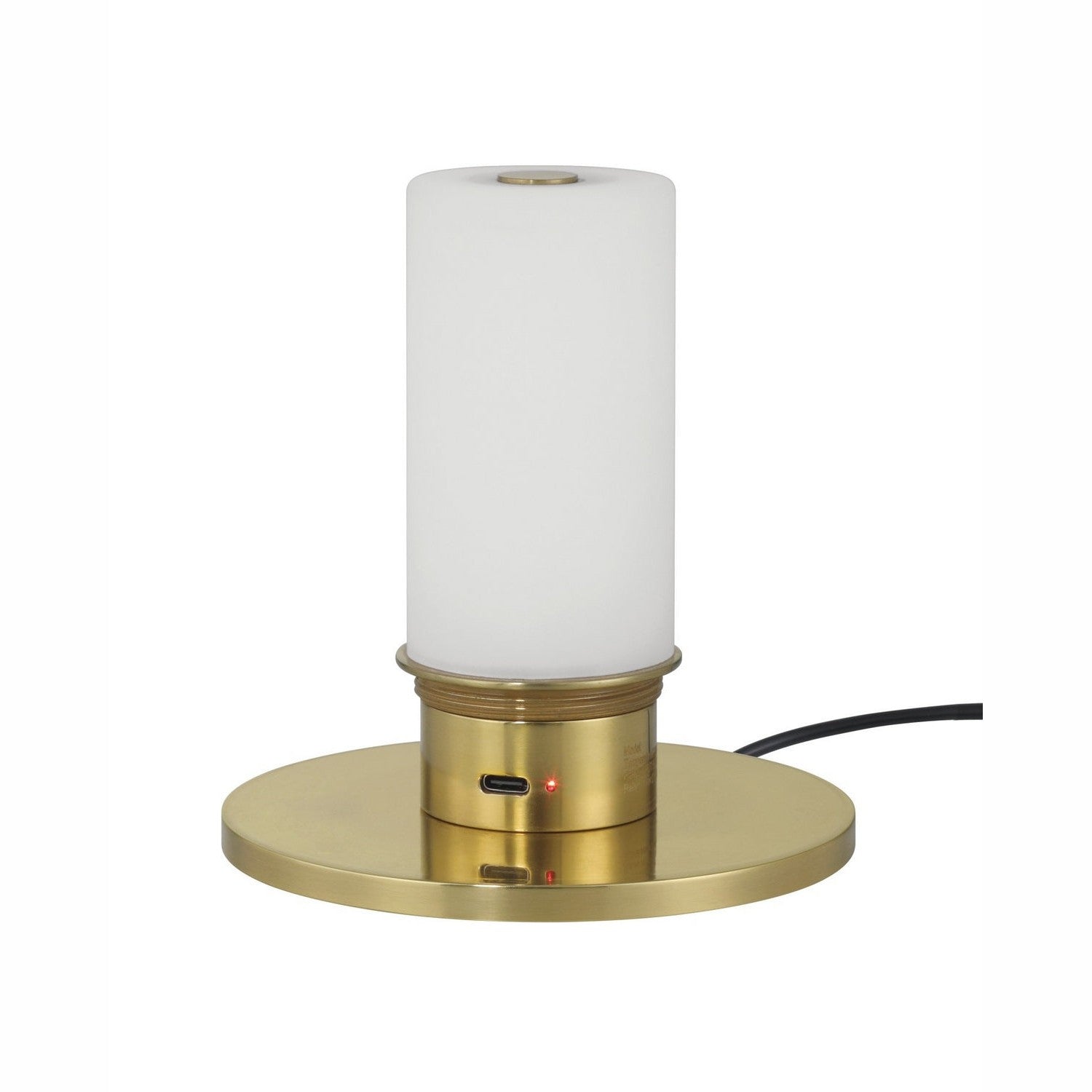 Currey and Company - 6700-0023 - LED Table Lamp - Deauville - Natural/Polished Brass