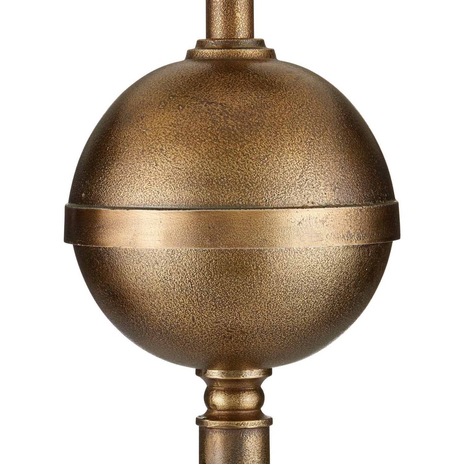 Currey and Company - 8000-0179 - One Light Floor Lamp - Boullee - Antique Brass