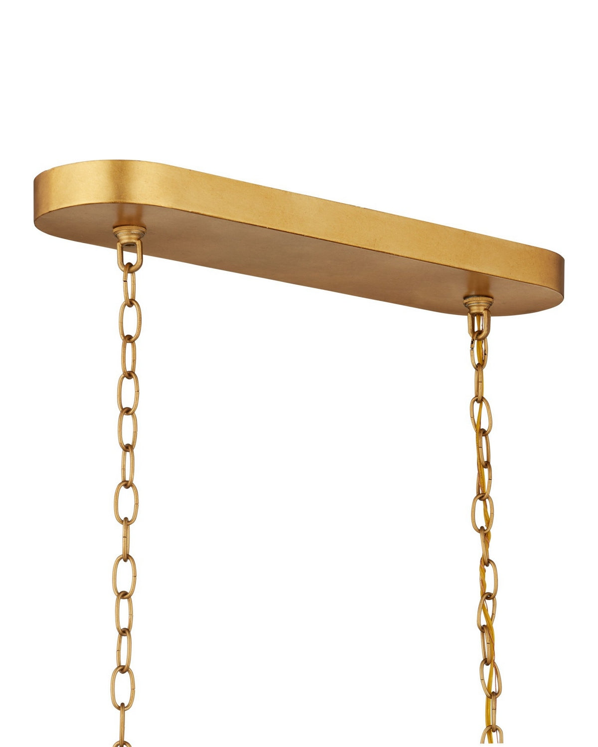 Currey and Company - 9000-1329 - Six Light Chandelier - Aurelia - Contemporary Gold Leaf/Contemporary Gold/Frosted