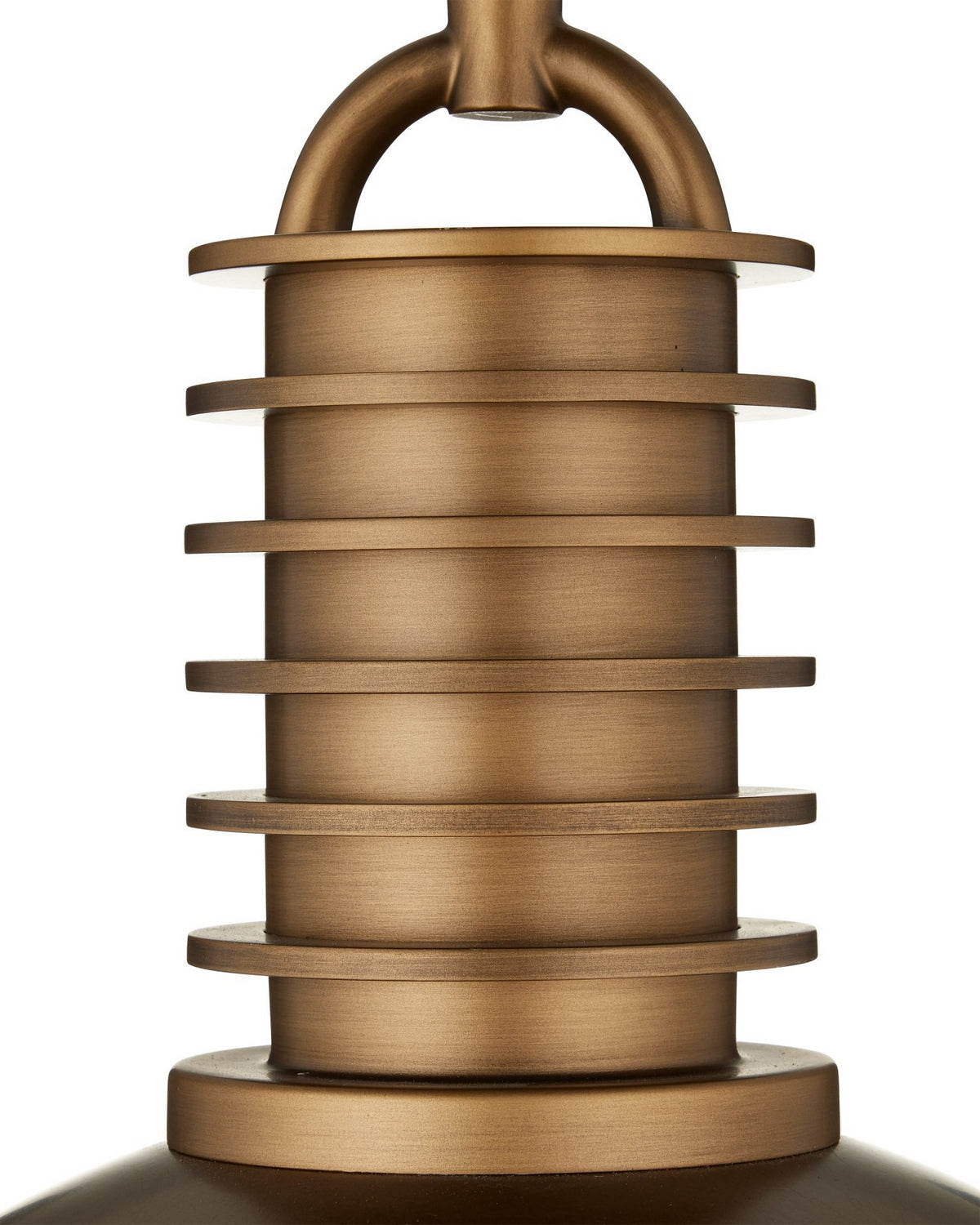 Currey and Company - 9000-1377 - LED Pendant - Cupola - Antique Brass/White