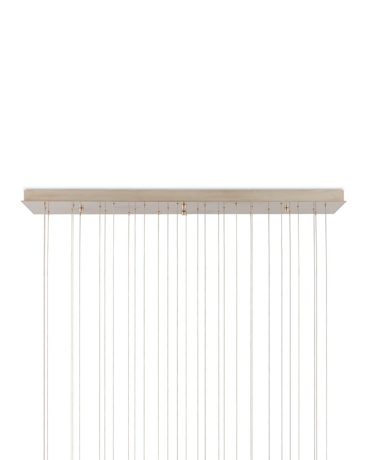 Currey and Company - 9000-1400 - 30 Light Pendant - Polpo - Green/Silver
