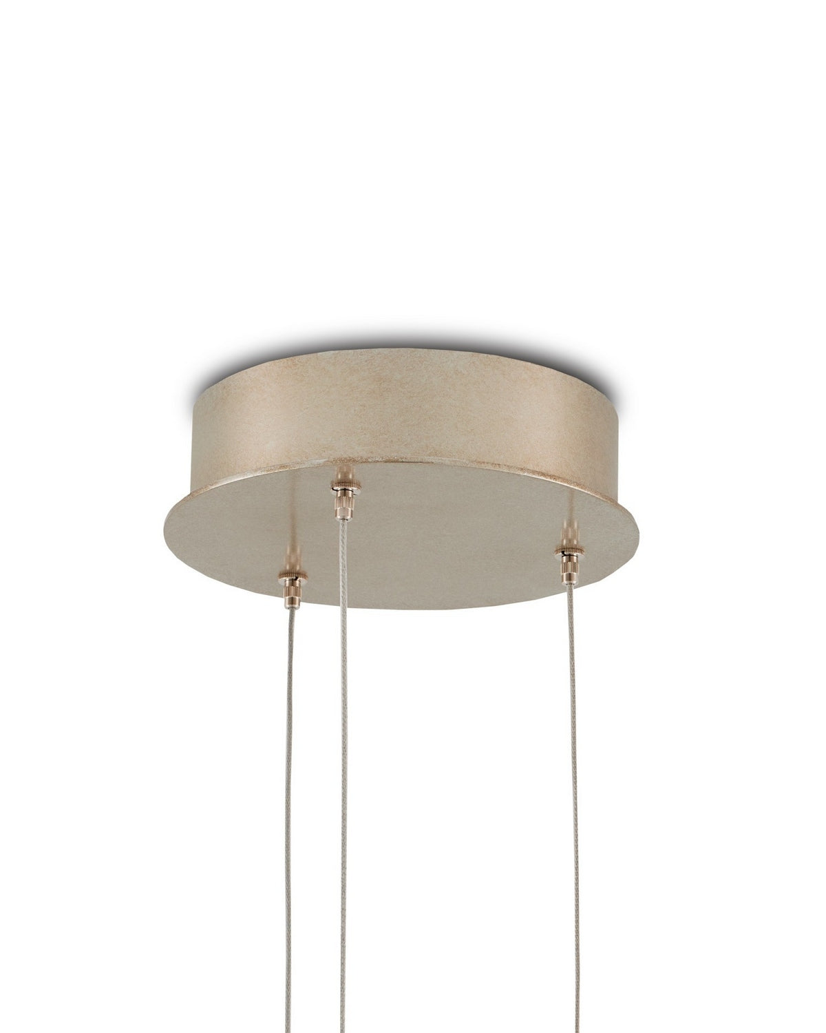 Currey and Company - 9000-1412 - Three Light Pendant - Polpo - Blue/Silver