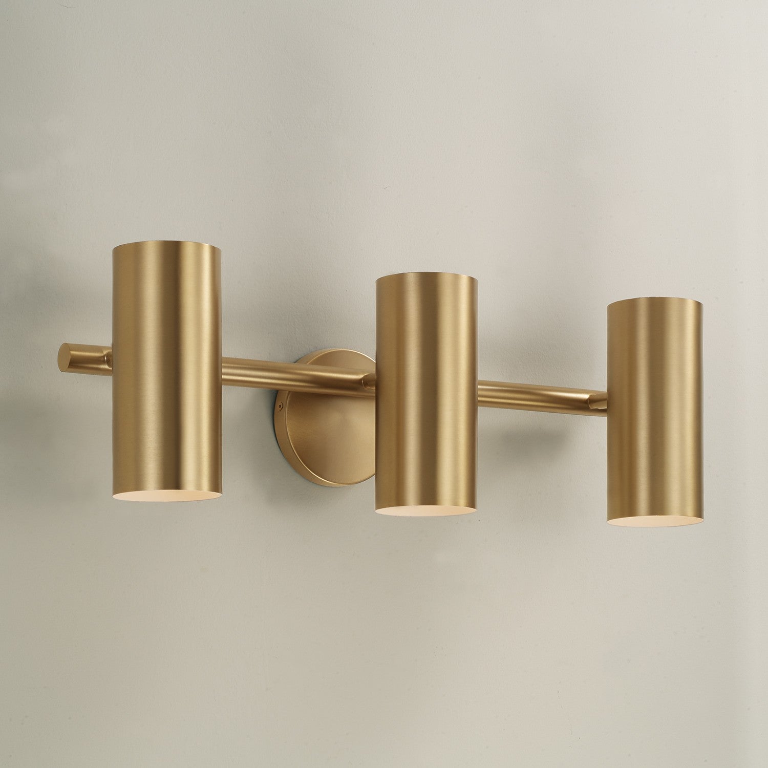Capital Lighting - 161731AD - Three Light Vanity - Robbie - Aged Brass