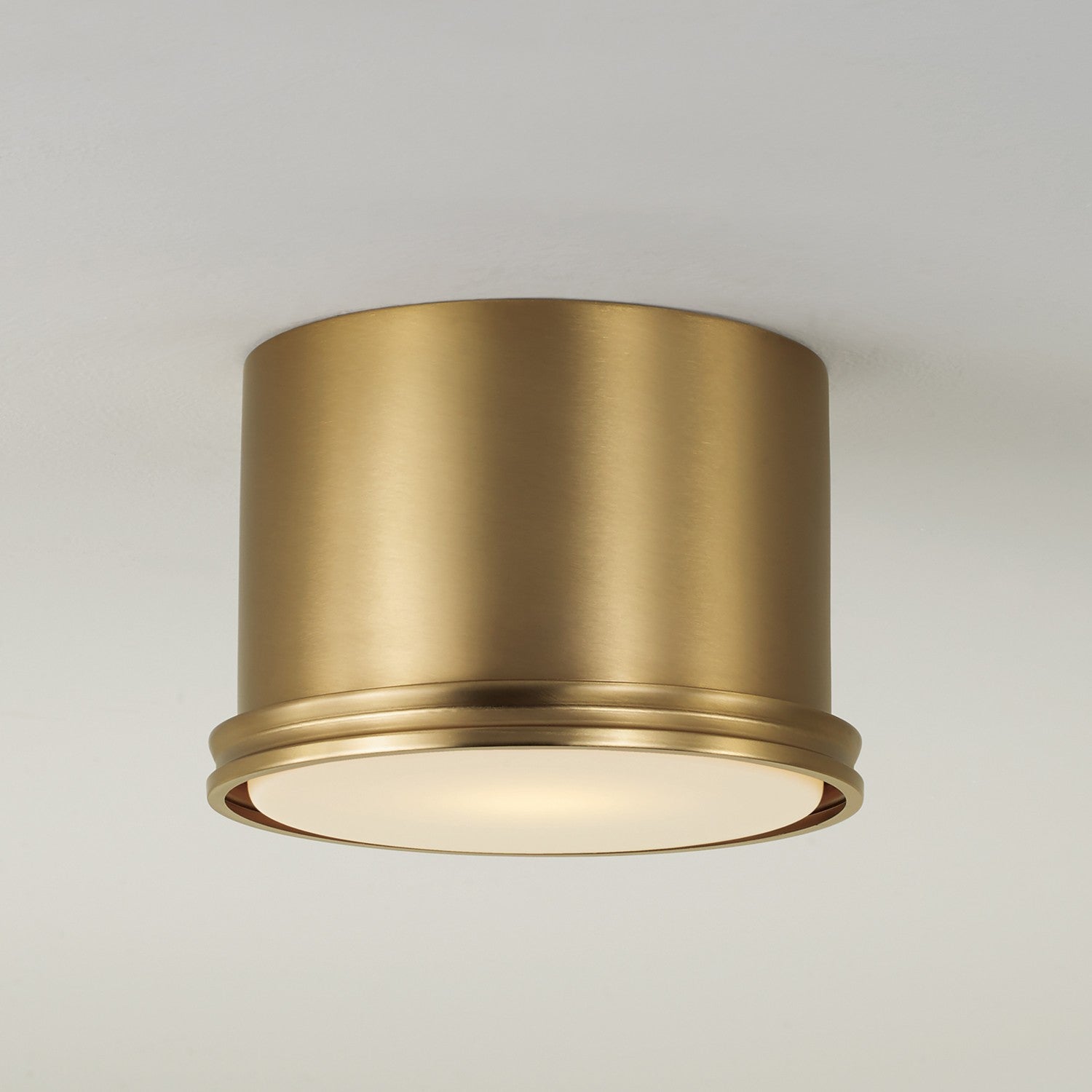 Capital Lighting - 259412AD - One Light Flush Mount - Griffin - Aged Brass