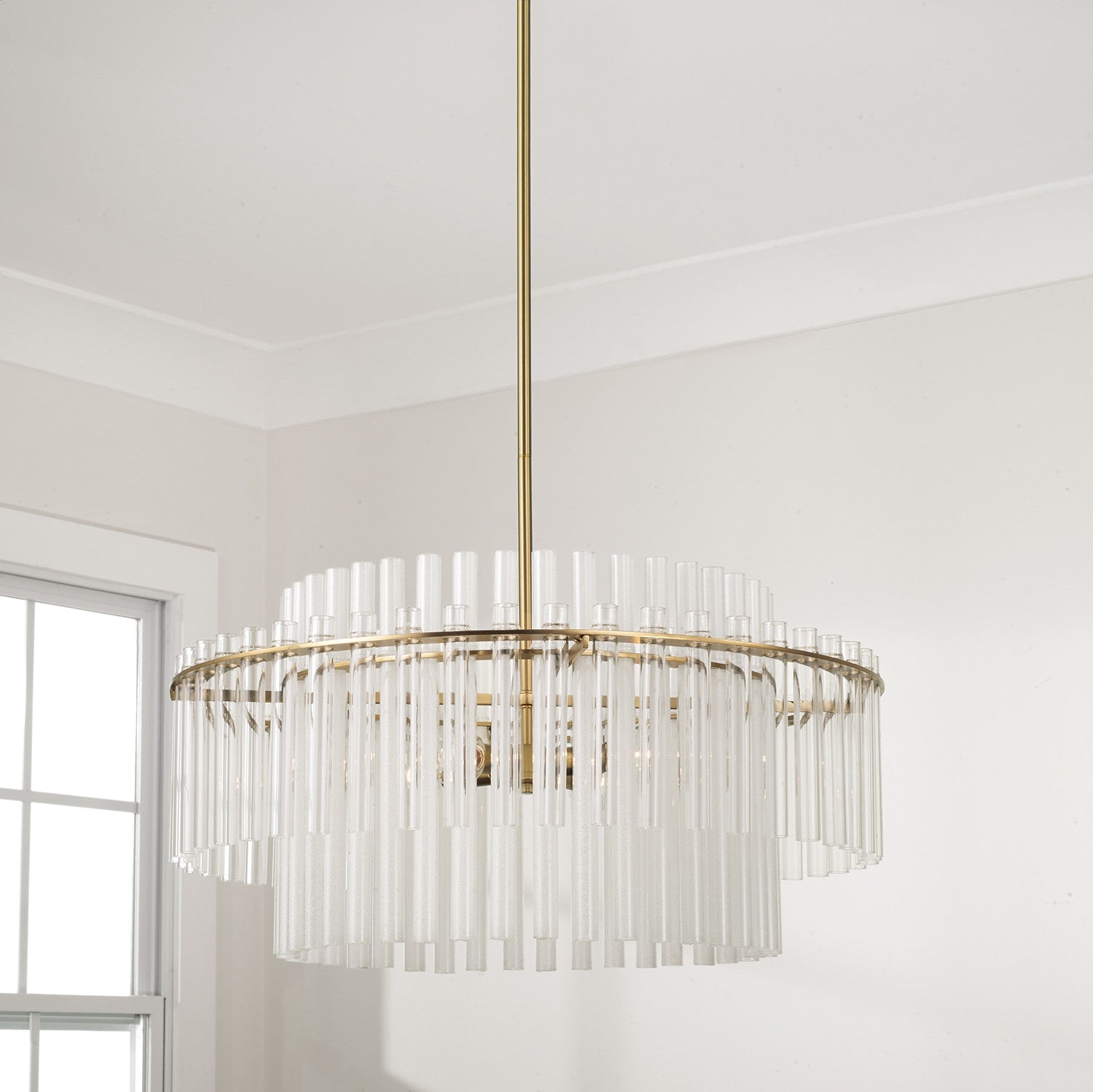 Capital Lighting - 358741AD - Four Light Pendant - Blair - Aged Brass