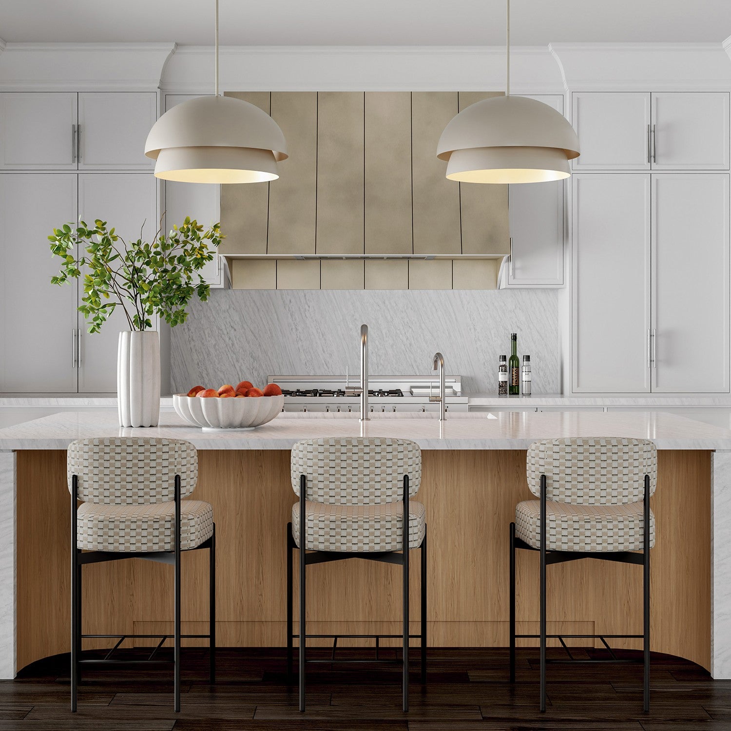 Capital Lighting - 359212TP - One Light Pendant - Jensen - Taupe