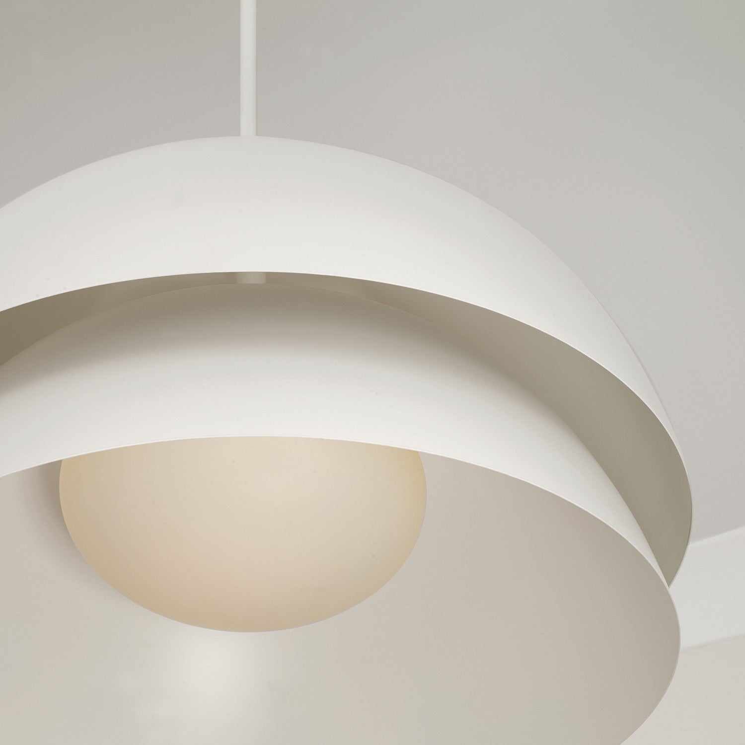 Capital Lighting - 359212WE - One Light Pendant - Jensen - Matte White
