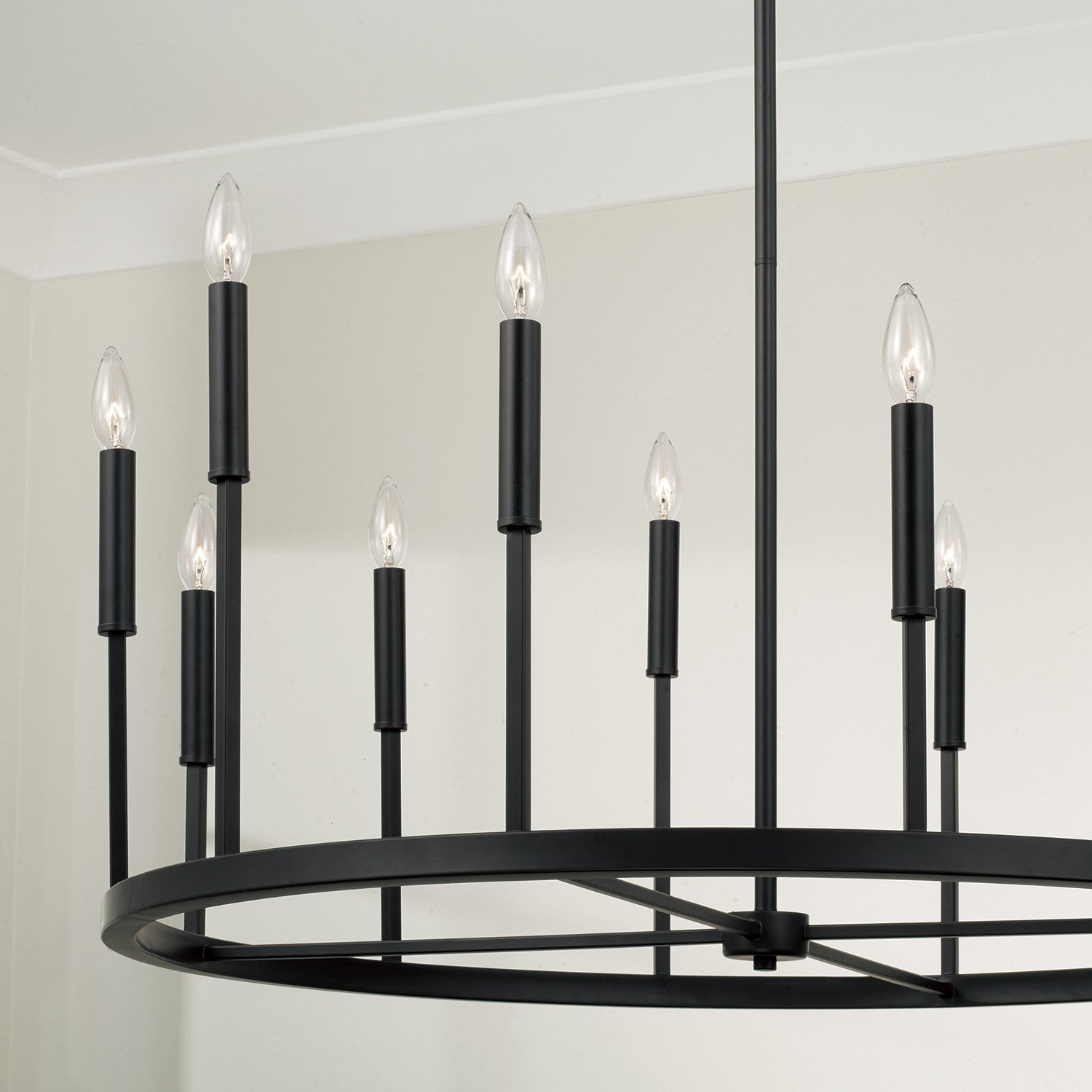 Capital Lighting - 458301ER - 12 Light Chandelier - Davis - Espresso and Brass