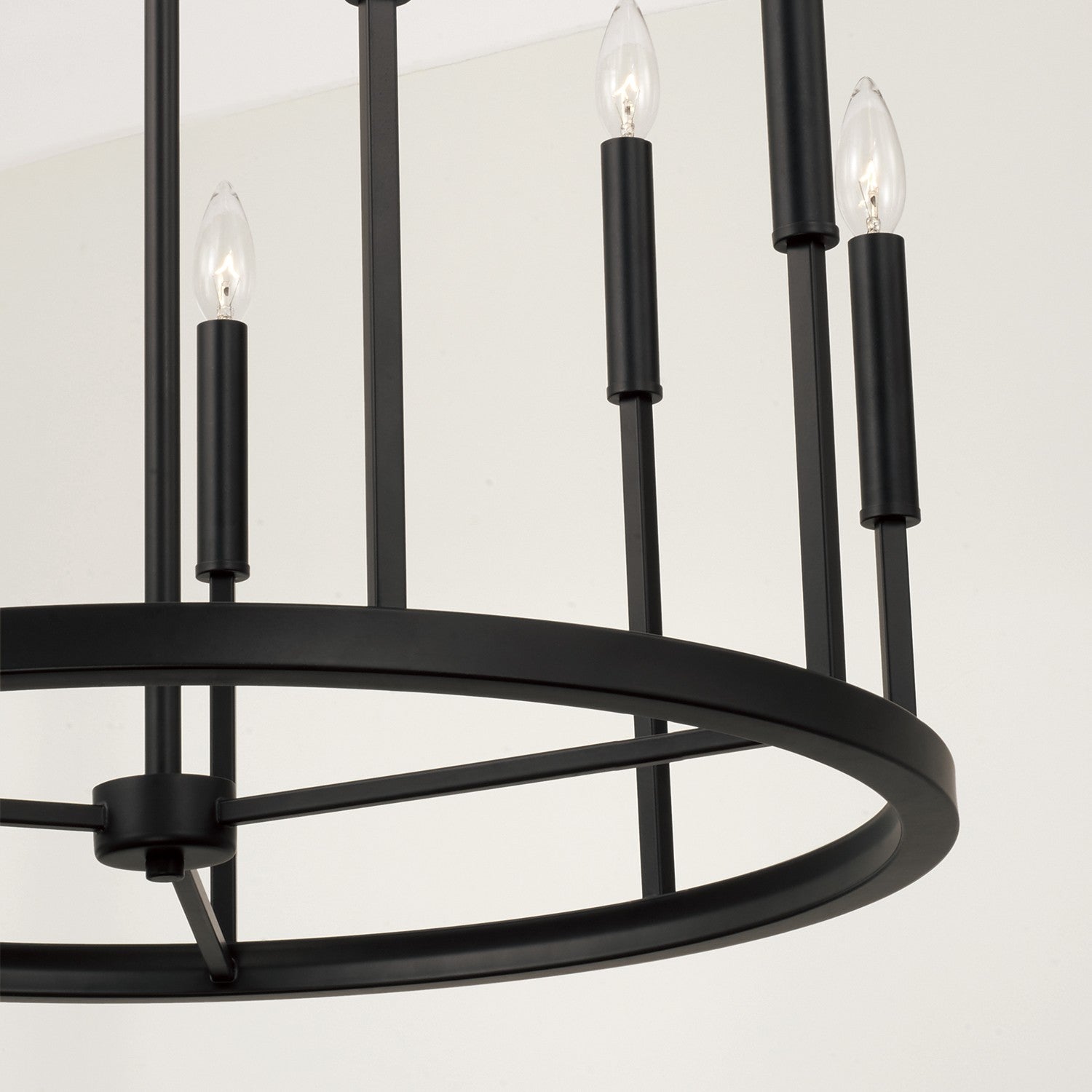 Capital Lighting - 458381ER - Nine Light Chandelier - Davis - Espresso and Brass