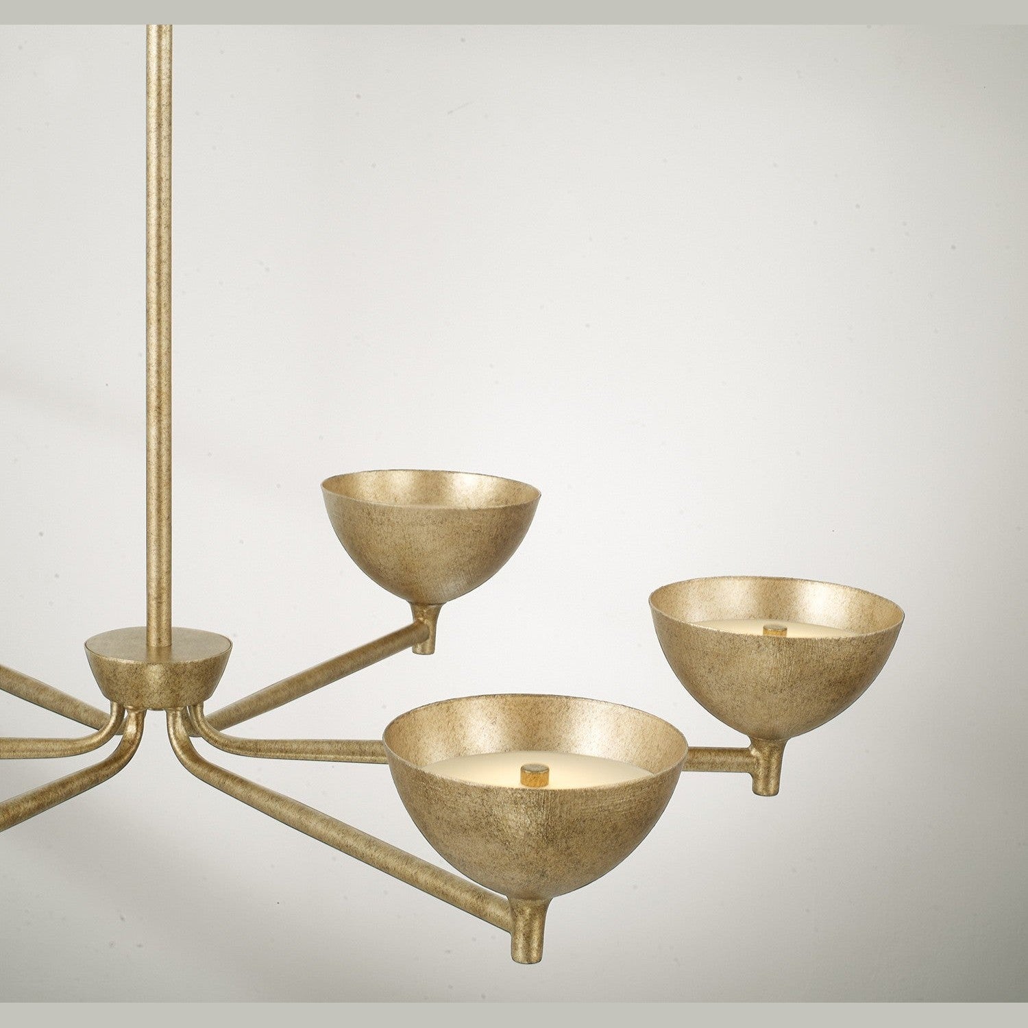 Capital Lighting - 458561FT - LED Chandelier - Francesca - Feathered Brass