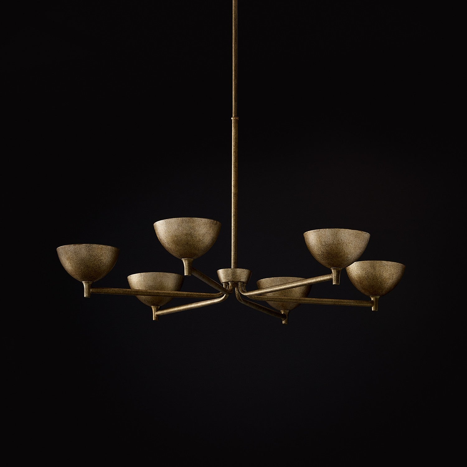 Capital Lighting - 458561FT - LED Chandelier - Francesca - Feathered Brass