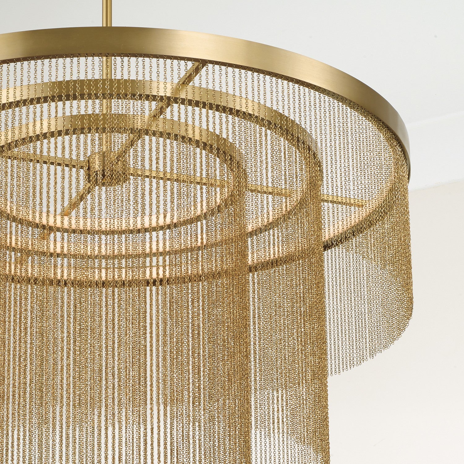Capital Lighting - 459331AD - LED Chandelier - Rae - Aged Brass