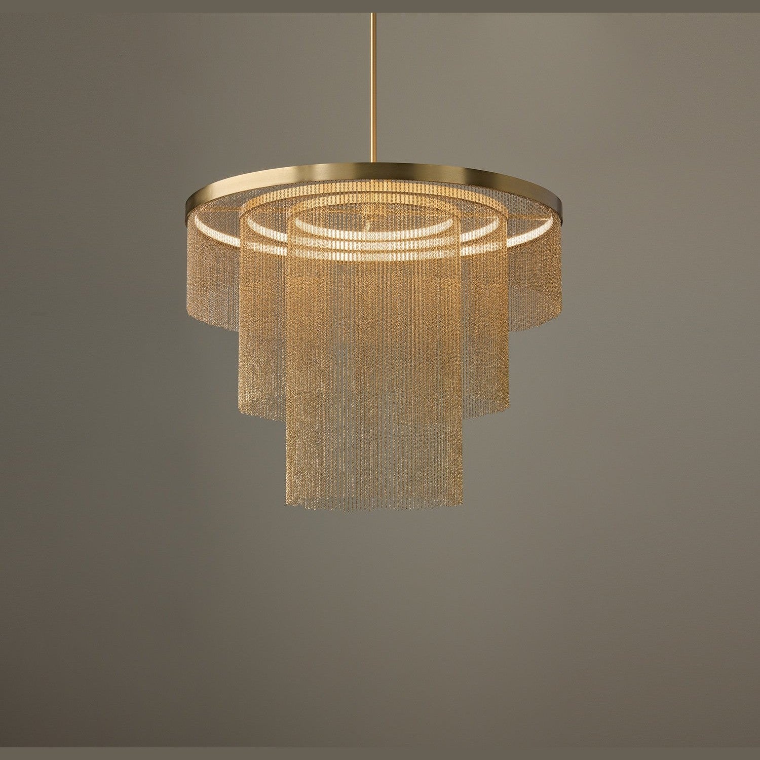 Capital Lighting - 459331AD - LED Chandelier - Rae - Aged Brass