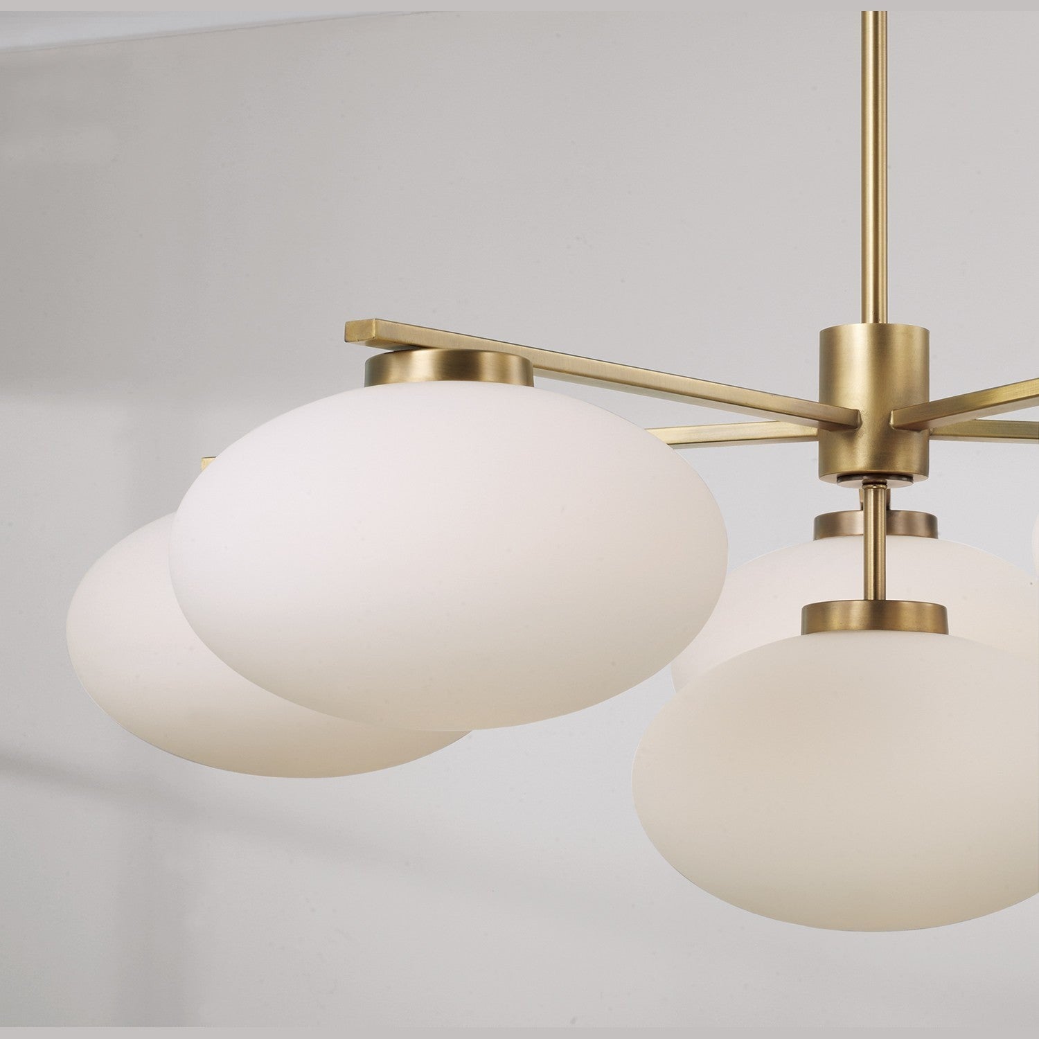 Capital Lighting - 460561AD - Six Light Chandelier - Soren - Aged Brass