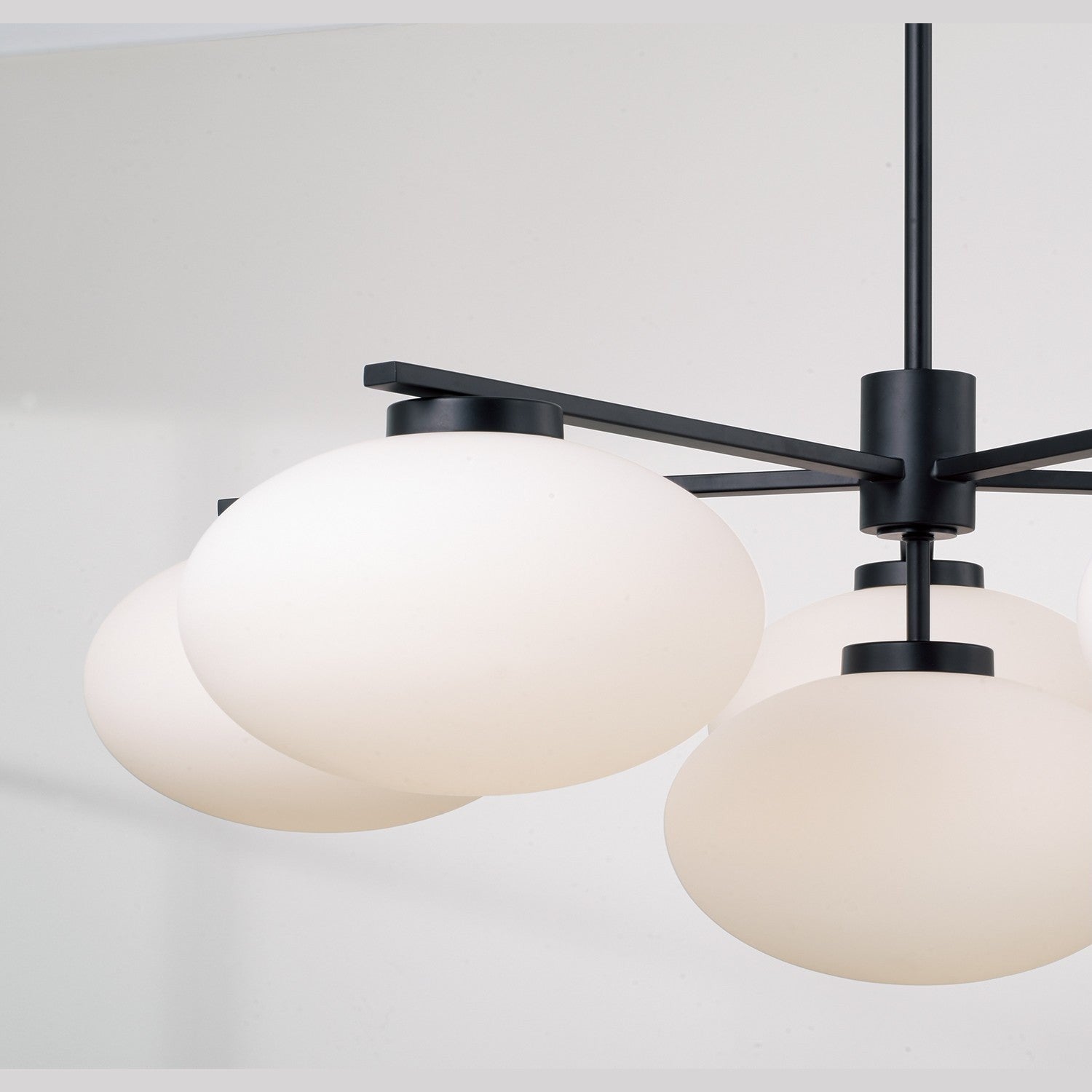Capital Lighting - 460561MB - Six Light Chandelier - Soren - Matte Black
