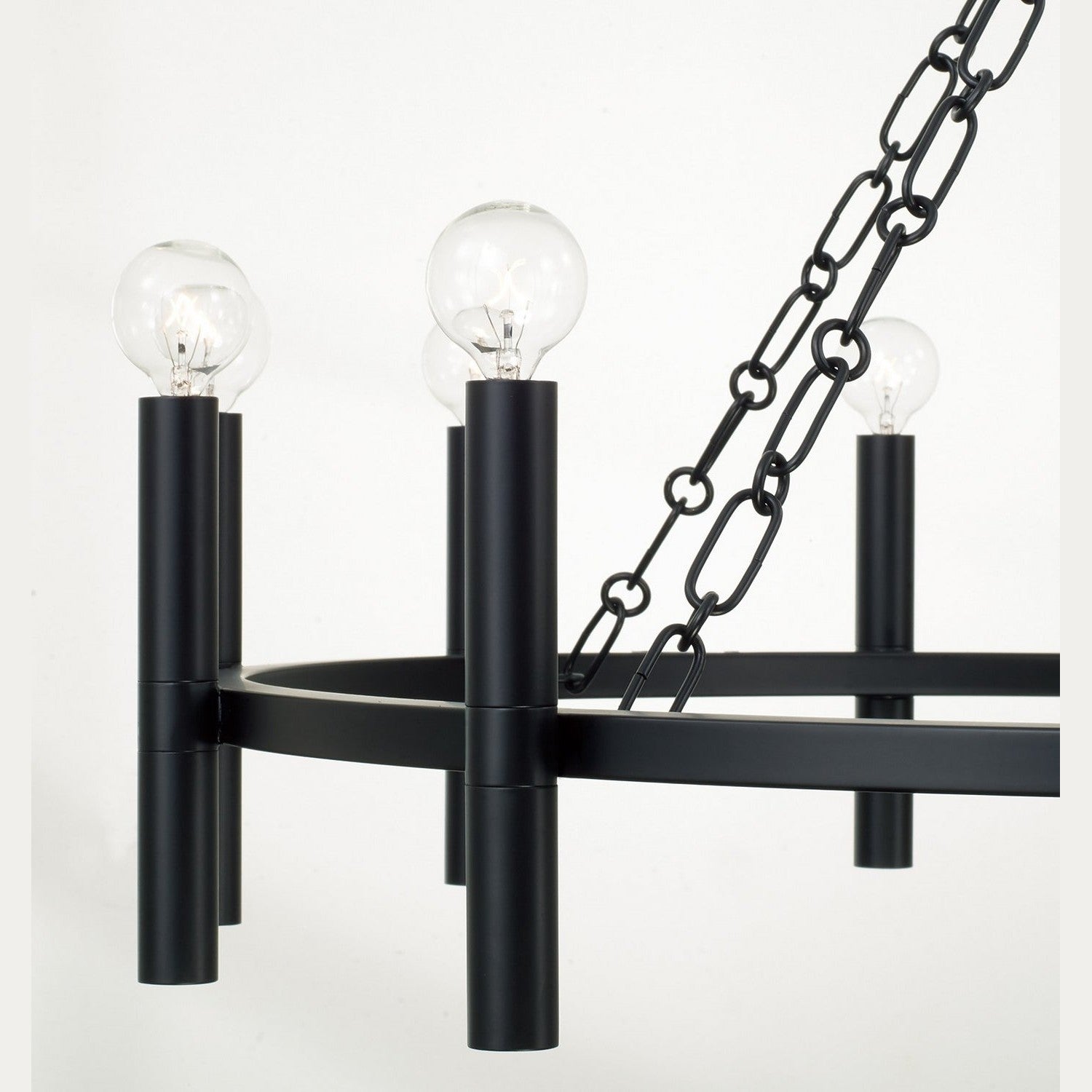 Capital Lighting - 462001MB - 12 Light Chandelier - Winton - Matte Black