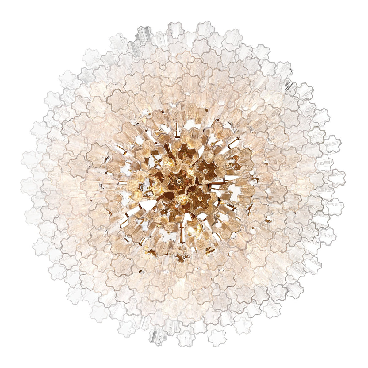 Crystorama - ADD-327-AG-CL - 28 Light Chandelier - Addis - Aged Brass