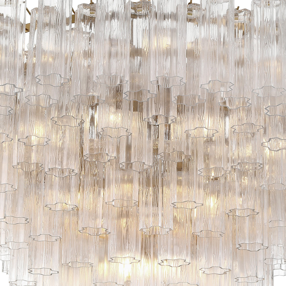 Crystorama - ADD-327-AG-CL - 28 Light Chandelier - Addis - Aged Brass