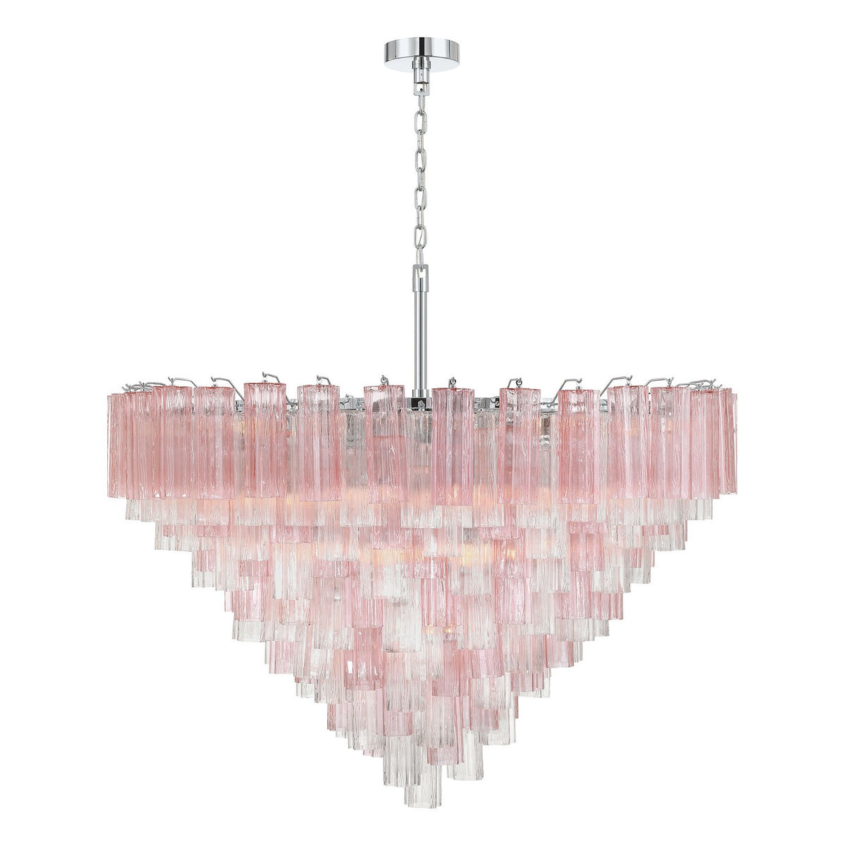 Crystorama - ADD-327-CH-SP - 28 Light Chandelier - Addis - Polished Chrome