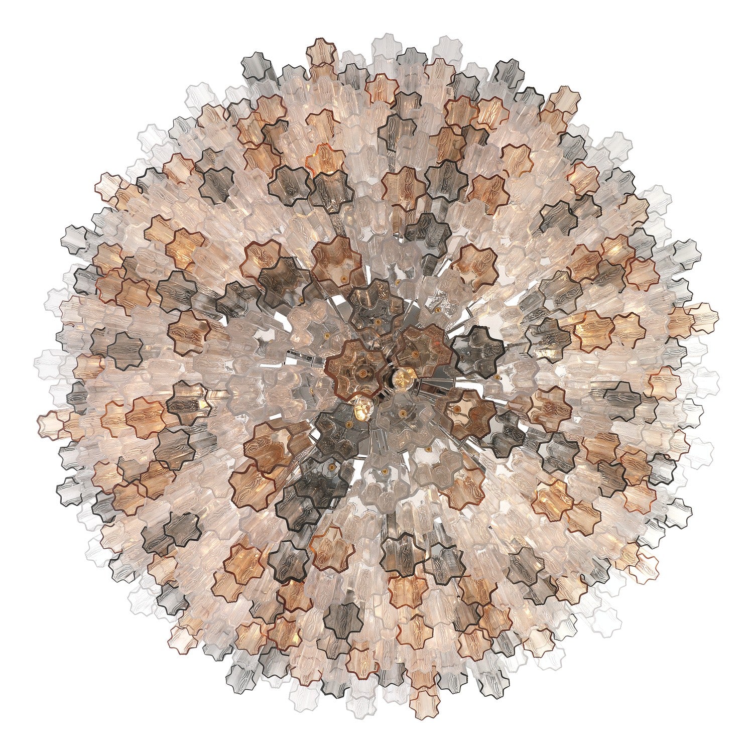 Crystorama - ADD-329-CH-AU - 40 Light Chandelier - Addis - Polished Chrome
